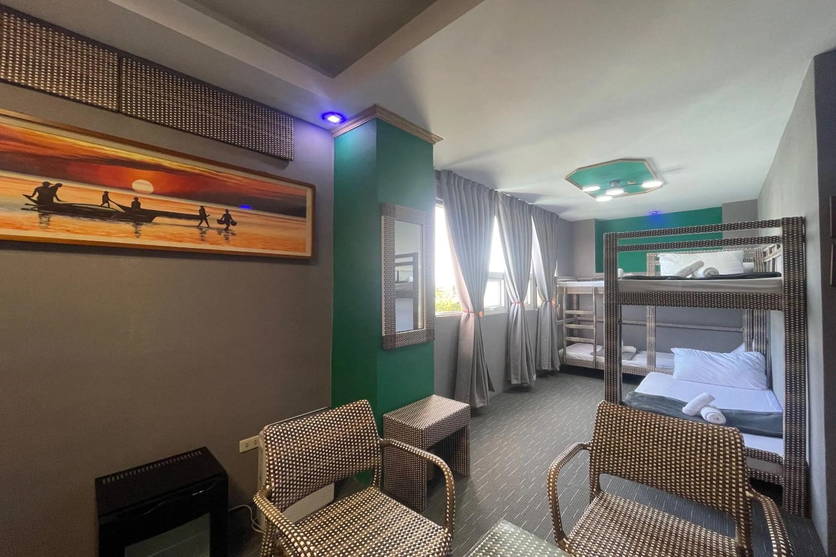 Bed in Attic Capsule Hotel