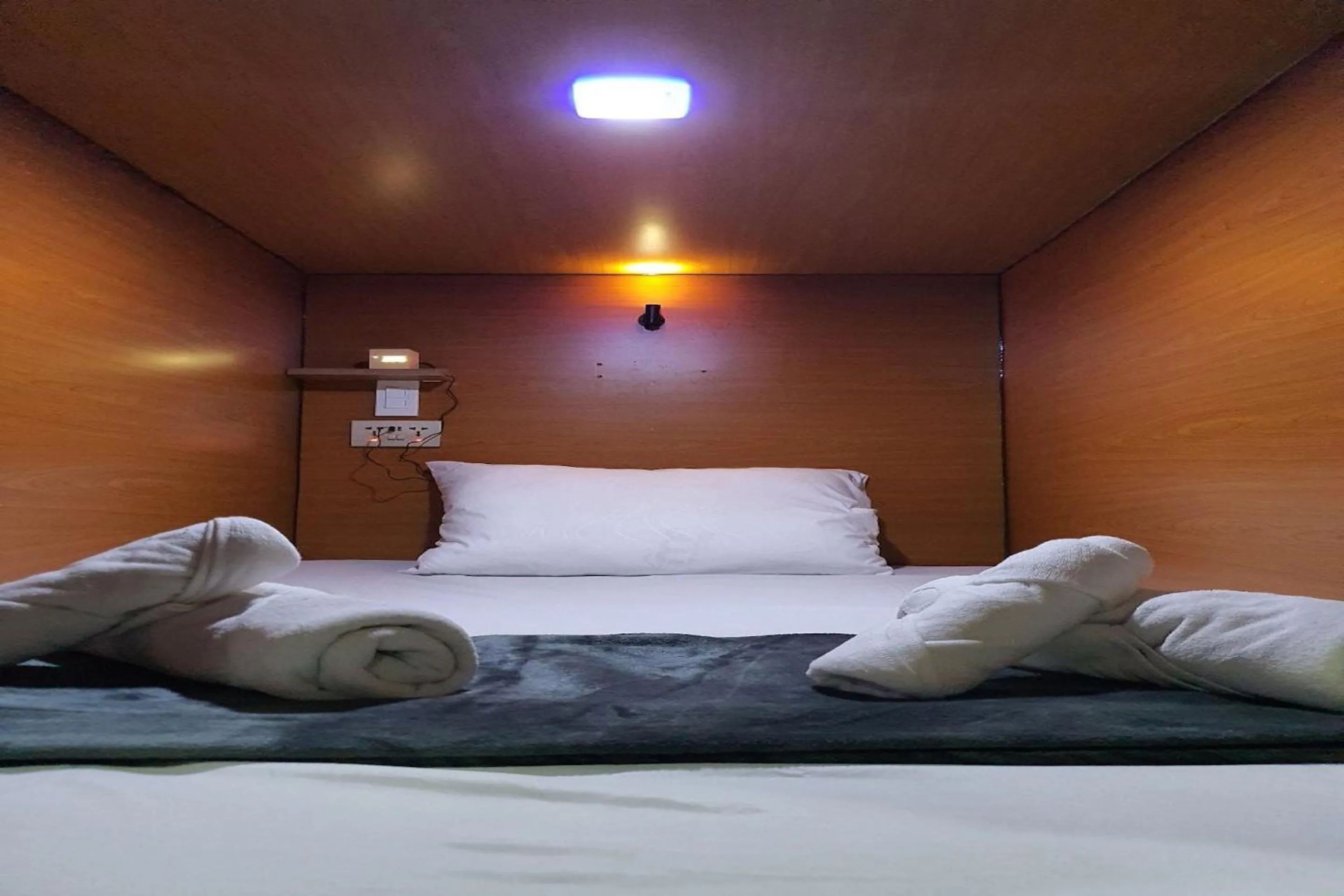 Bedroom, Bed in Attic Capsule Hotel