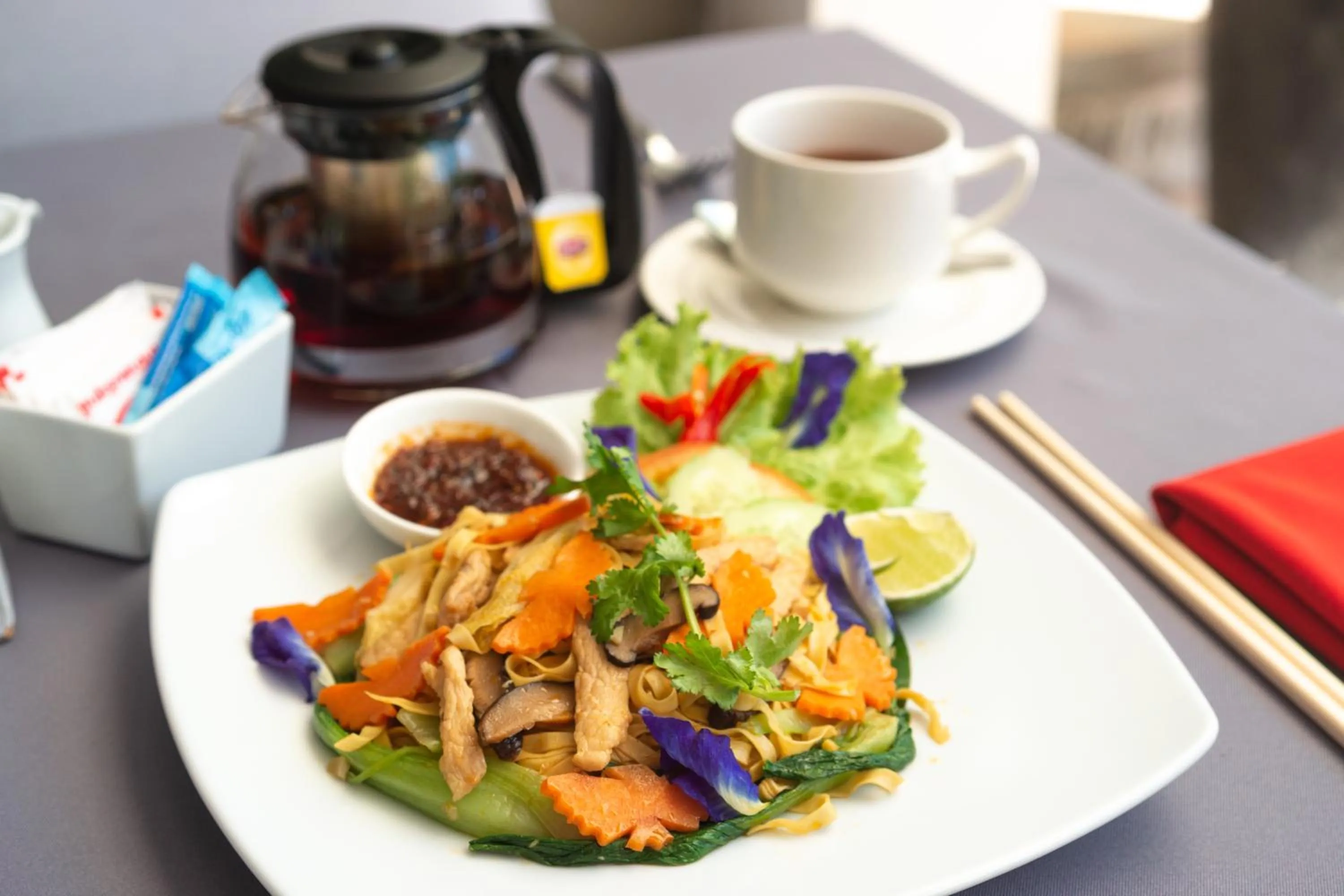 Breakfast in Bopha Watbo Residence