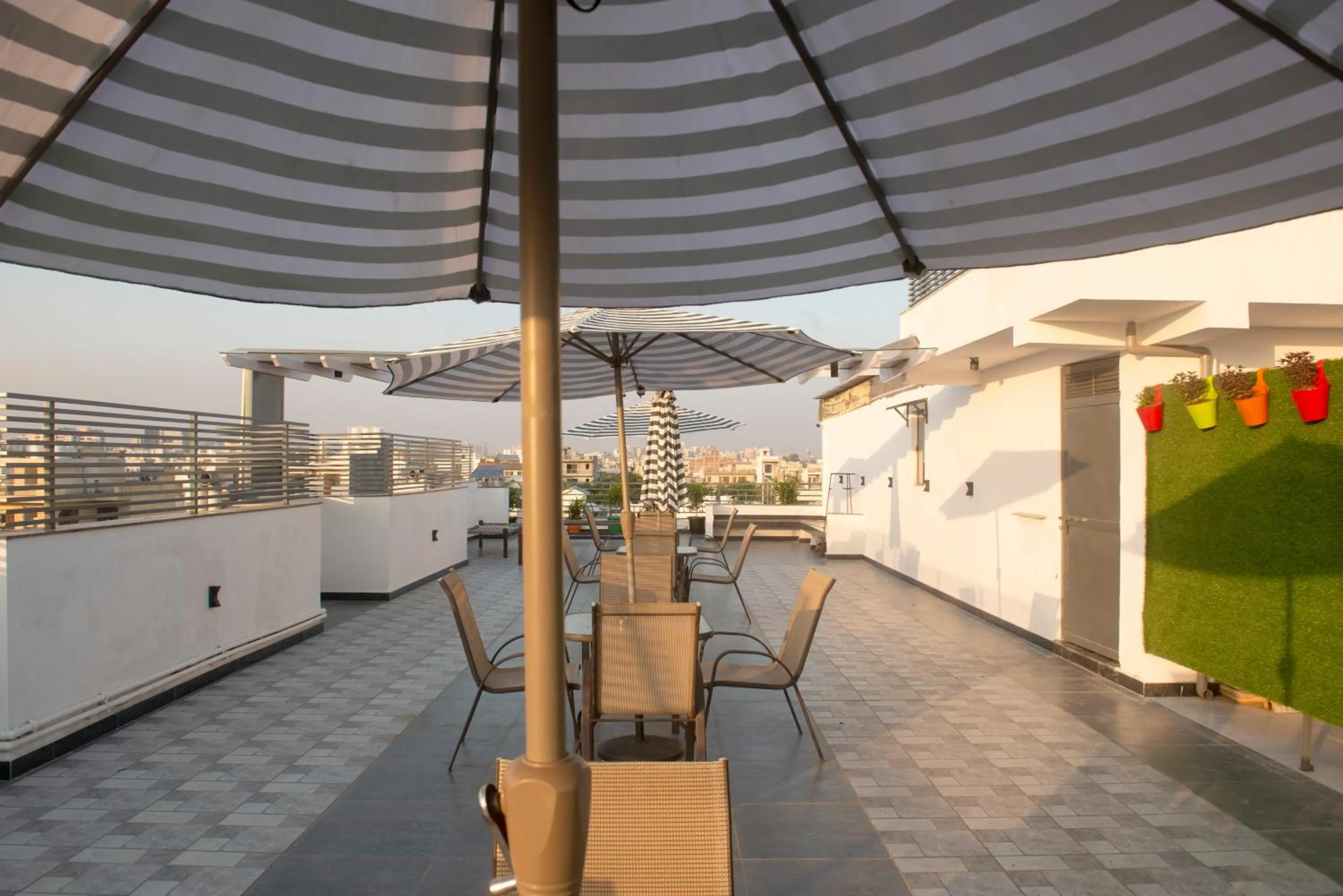 Balcony/Terrace in Posh Residency Artemis Hospital Road Gurgaon