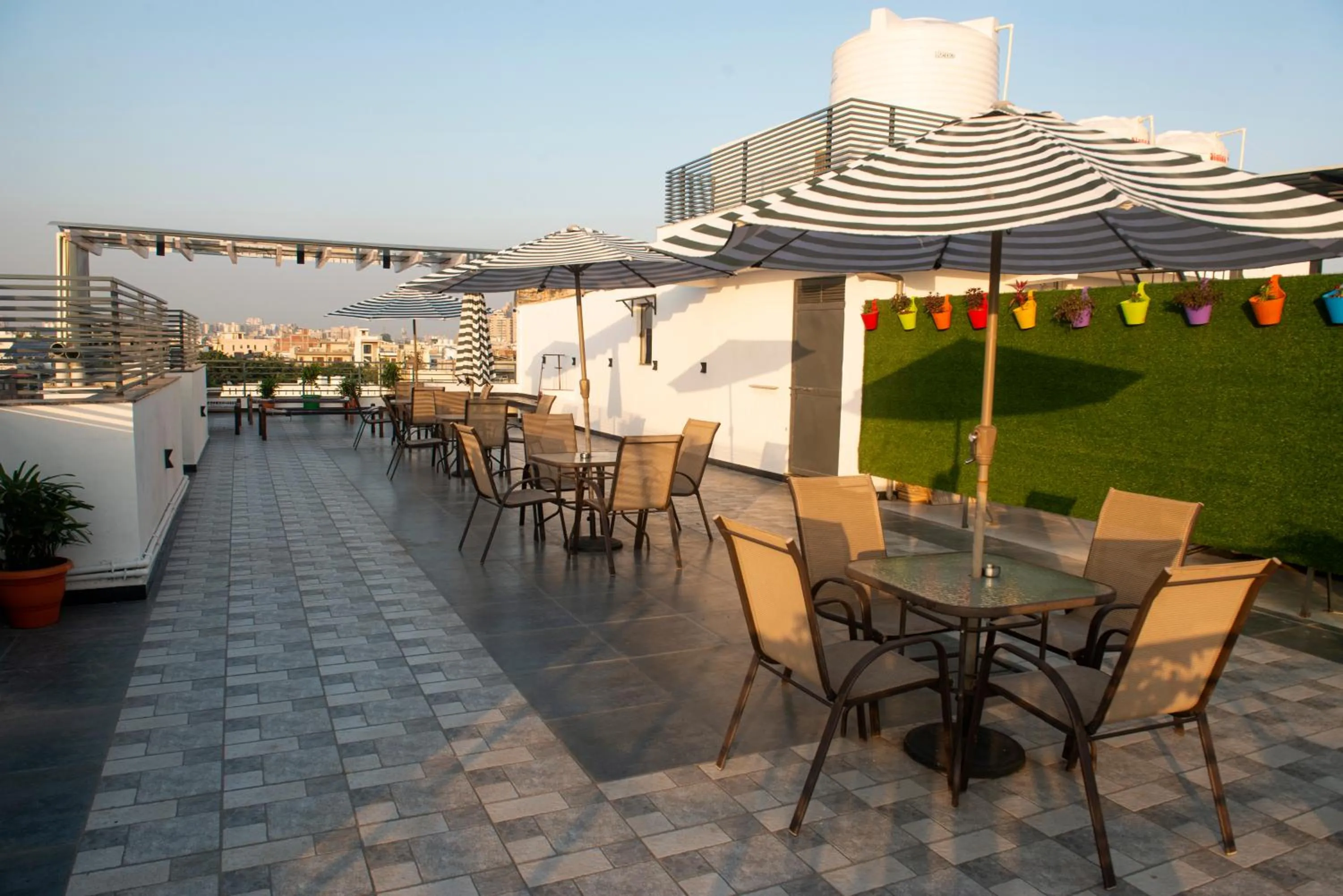 Balcony/Terrace in Posh Residency Artemis Hospital Road Gurgaon