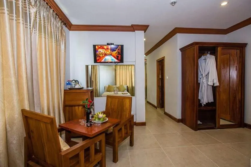 Living room in Angkor Leap Hotel