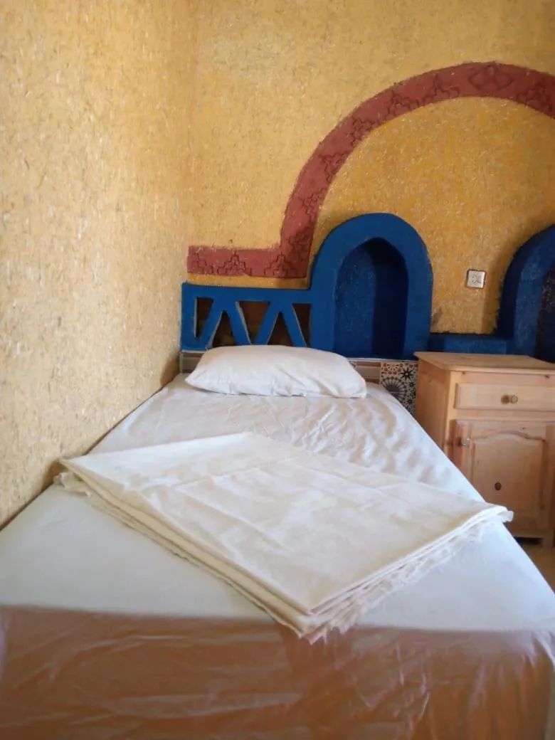 Bed in Les Pyramides Hotel Merzouga