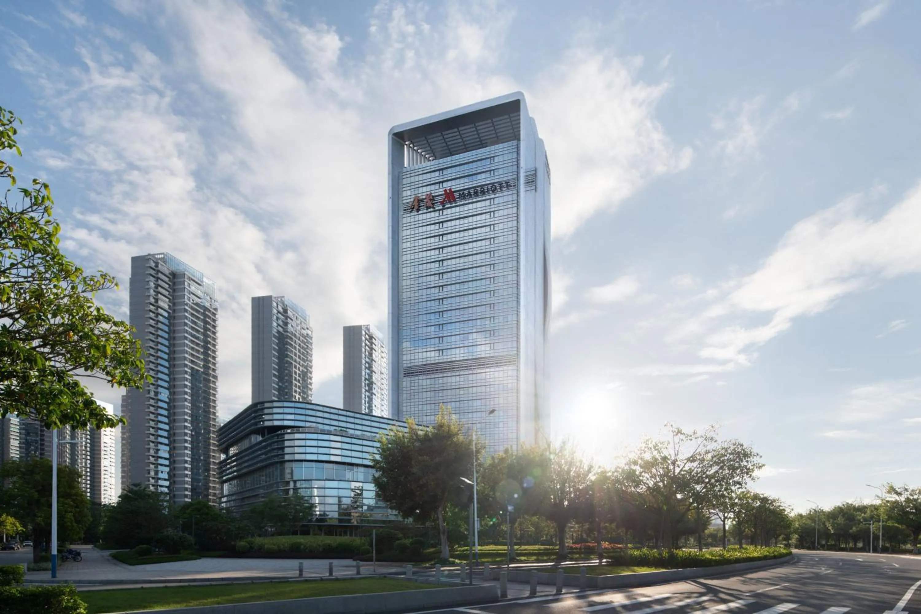 Property building in Guangzhou Marriott Hotel Nansha