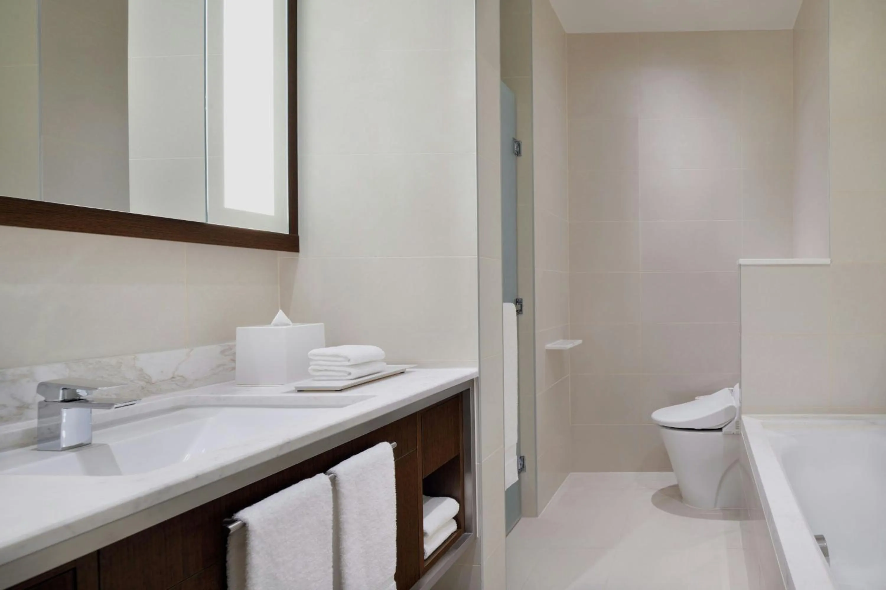 Bathroom in Delta Hotels by Marriott City Center Doha