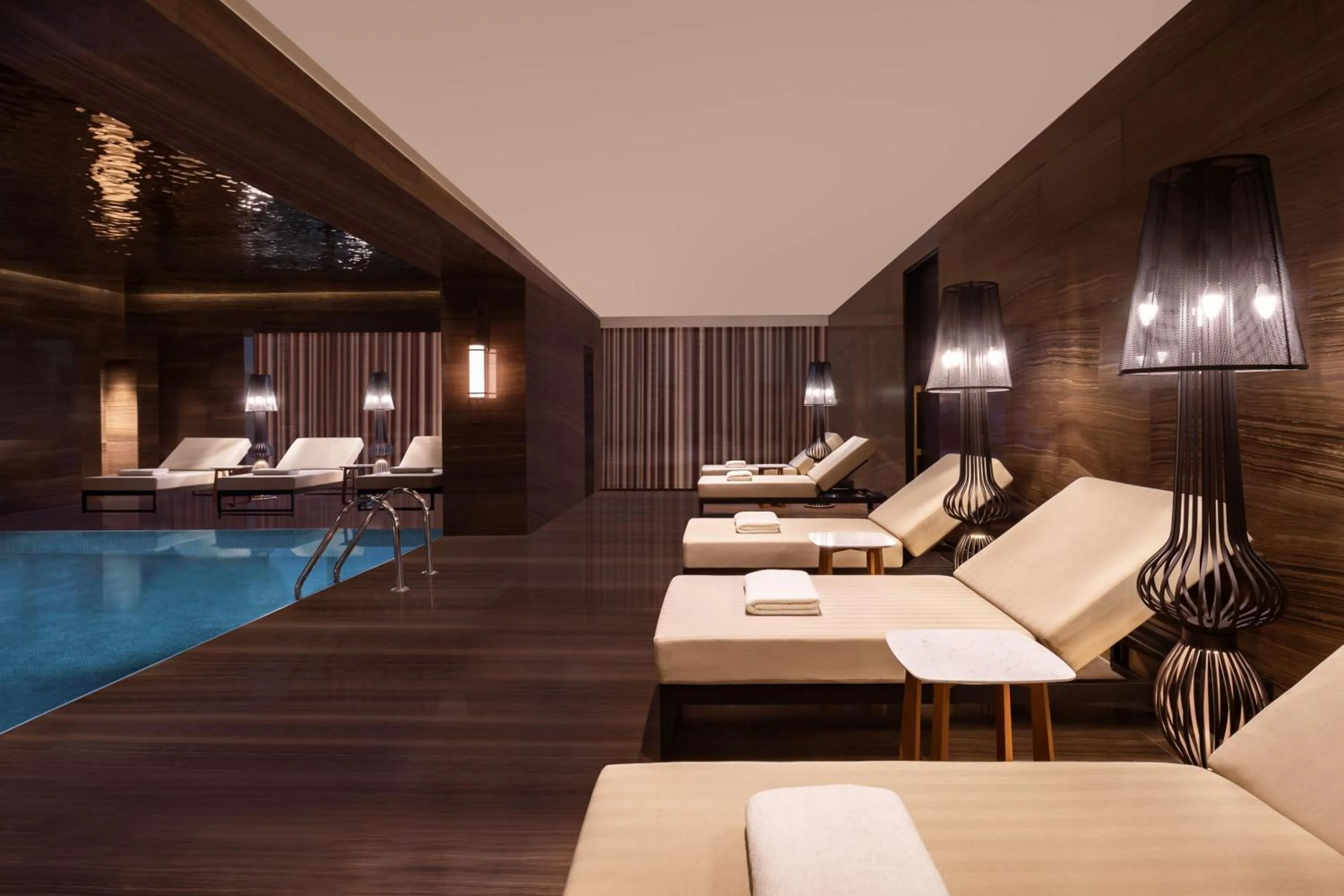 Swimming pool in The Ritz-Carlton, Baku