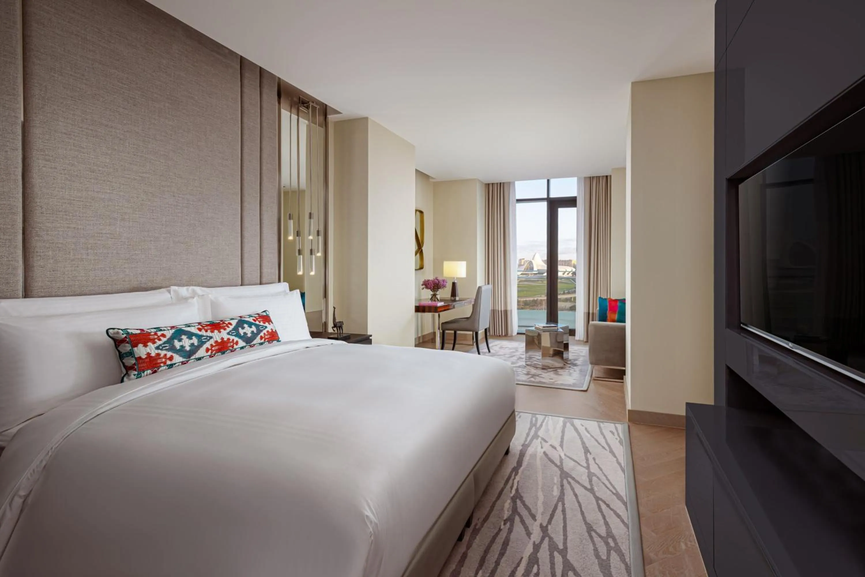 Bedroom, Bed in The Ritz-Carlton, Baku