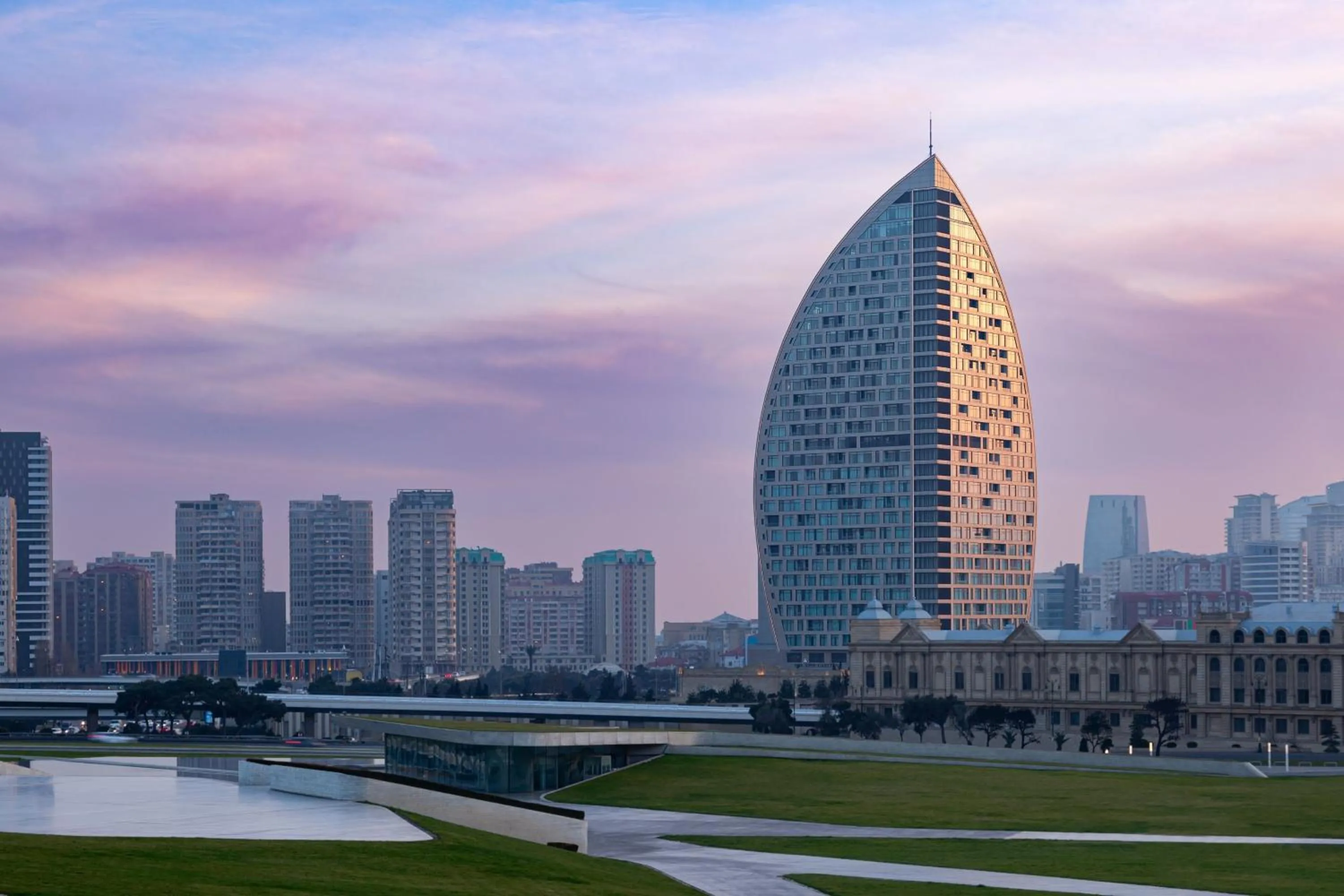 Property building in The Ritz-Carlton, Baku