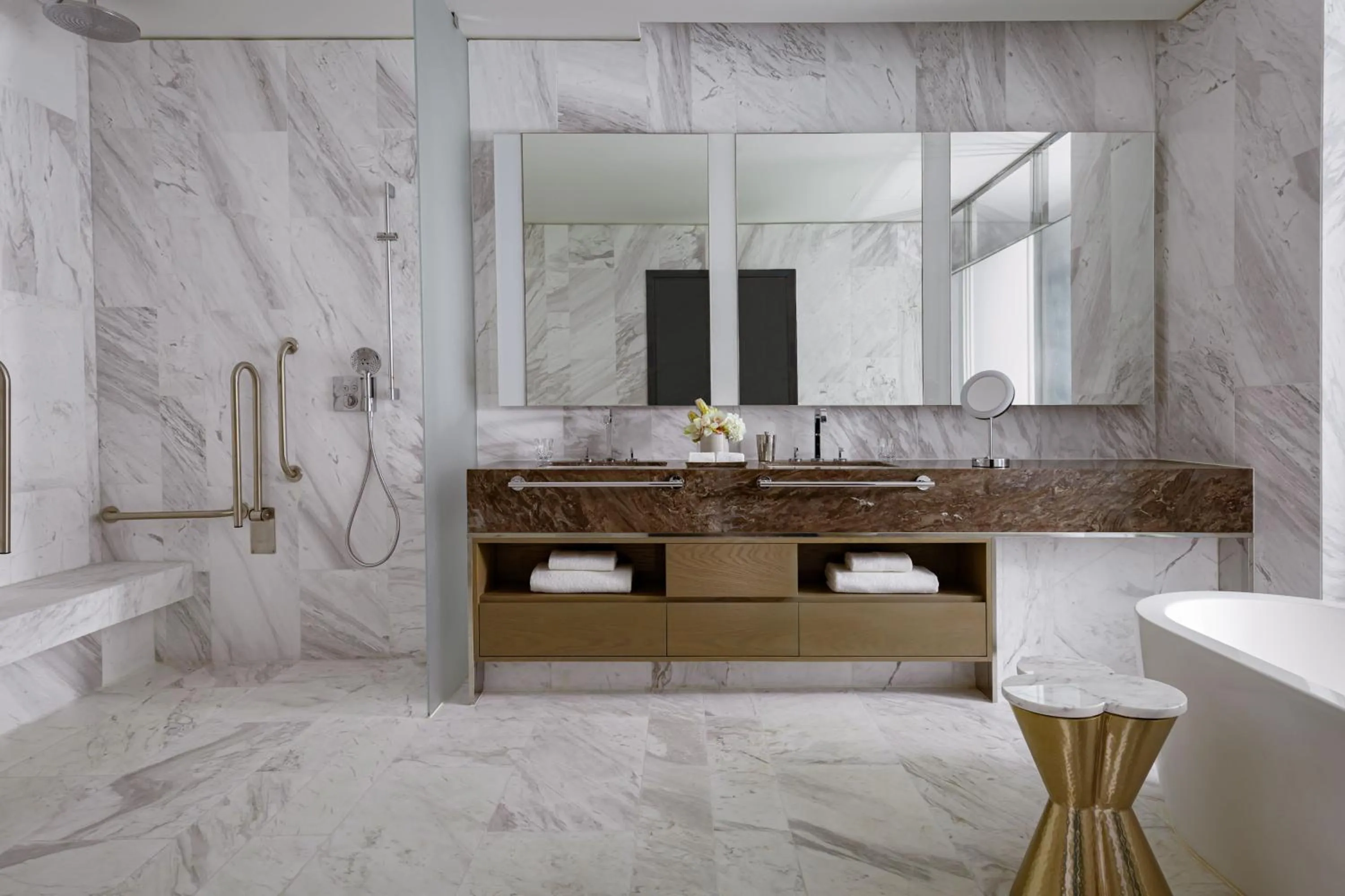 Bathroom in The Ritz-Carlton, Baku