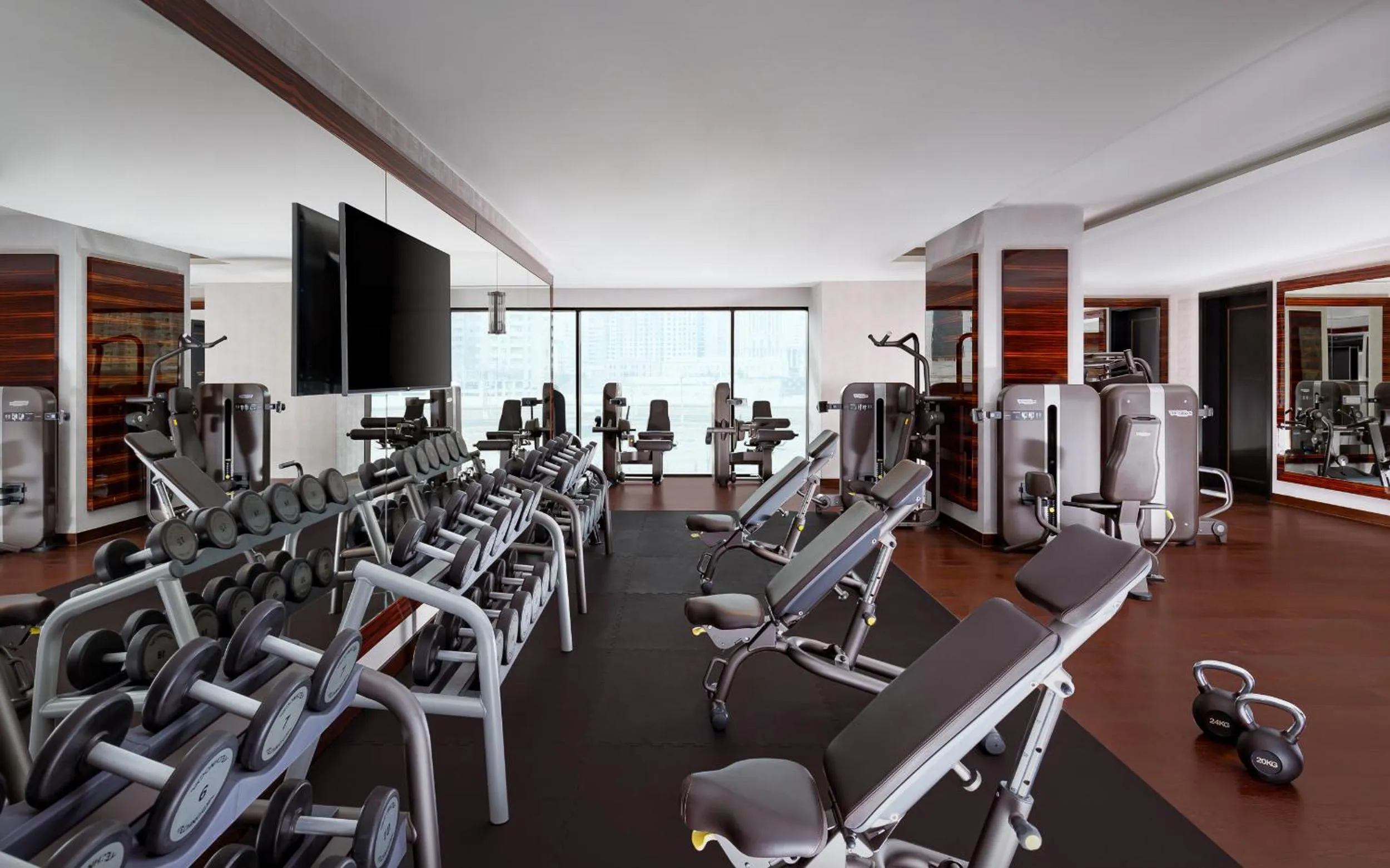 Fitness centre/facilities in The Ritz-Carlton, Baku