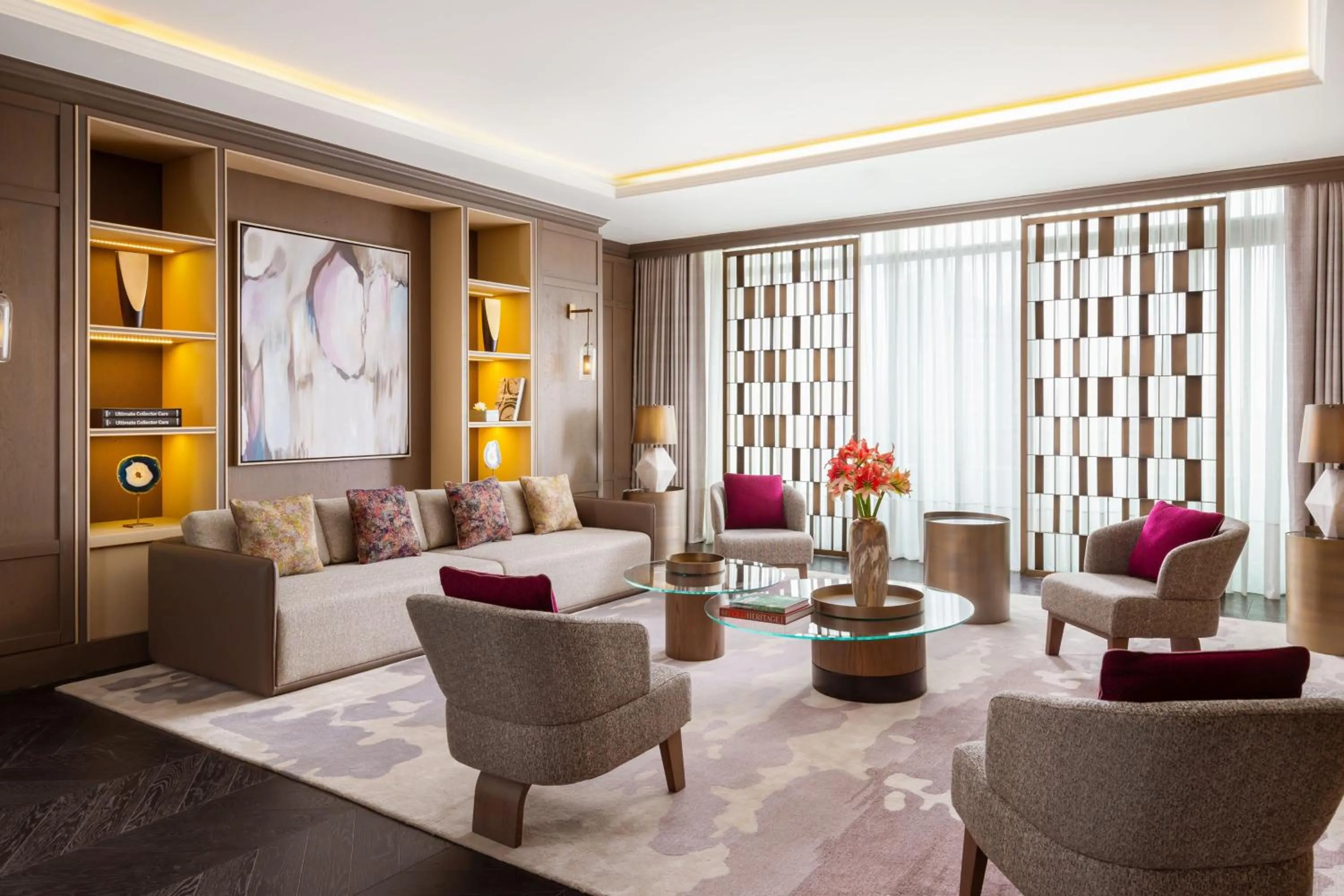 Lounge or bar in The Ritz-Carlton, Baku