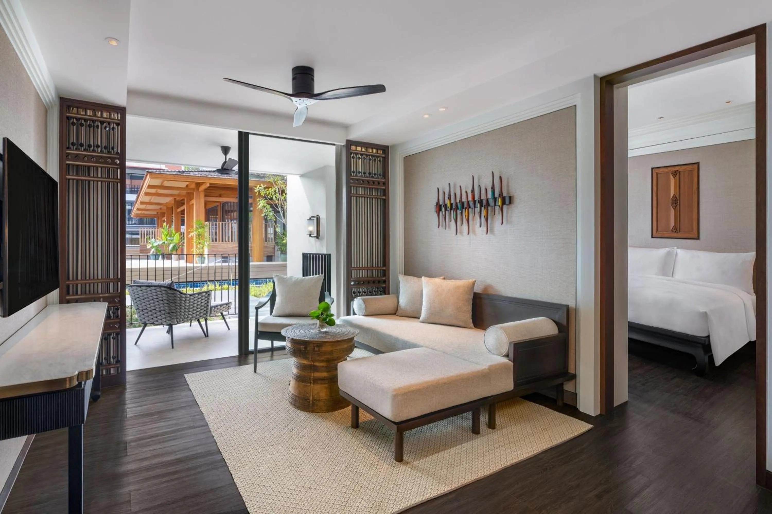 Bedroom in JW Marriott Khao Lak Resort Suites