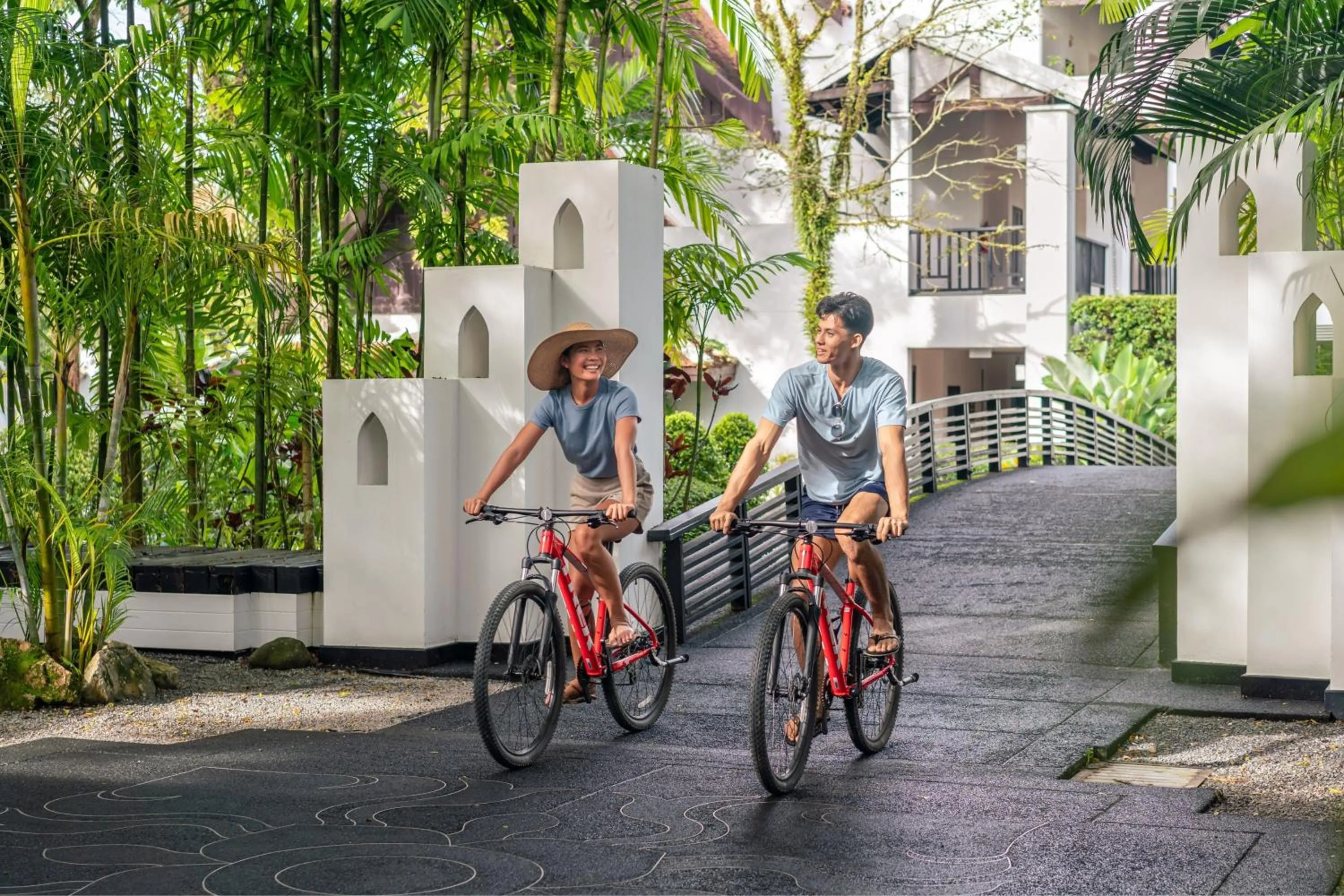 Cycling in JW Marriott Khao Lak Resort Suites