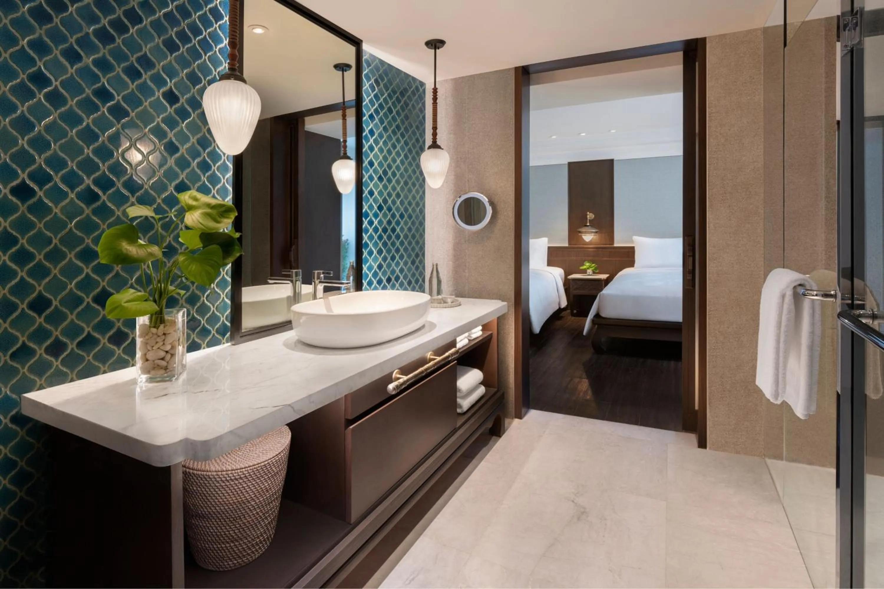 Bathroom in JW Marriott Khao Lak Resort Suites