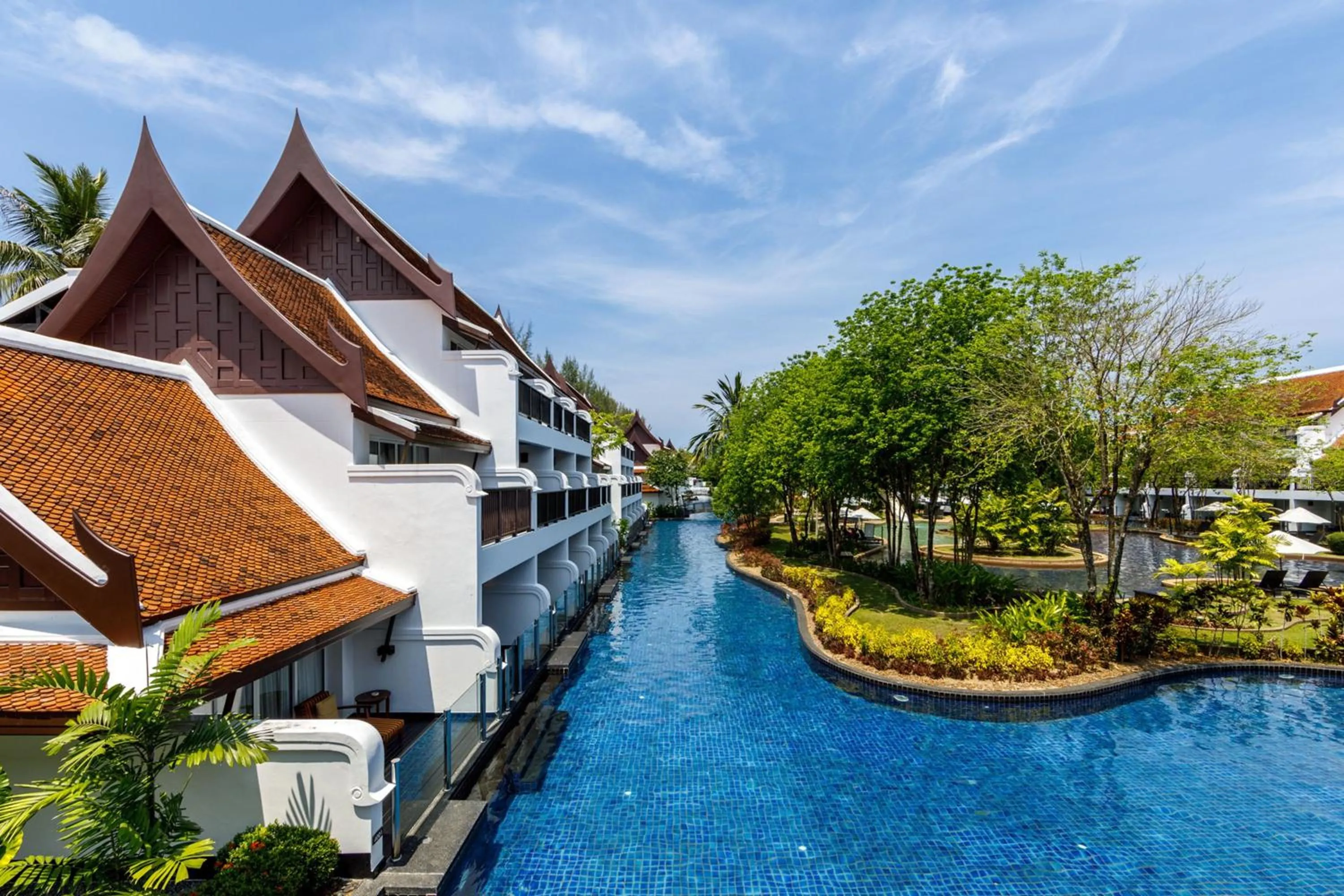 Swimming pool in JW Marriott Khao Lak Resort Suites
