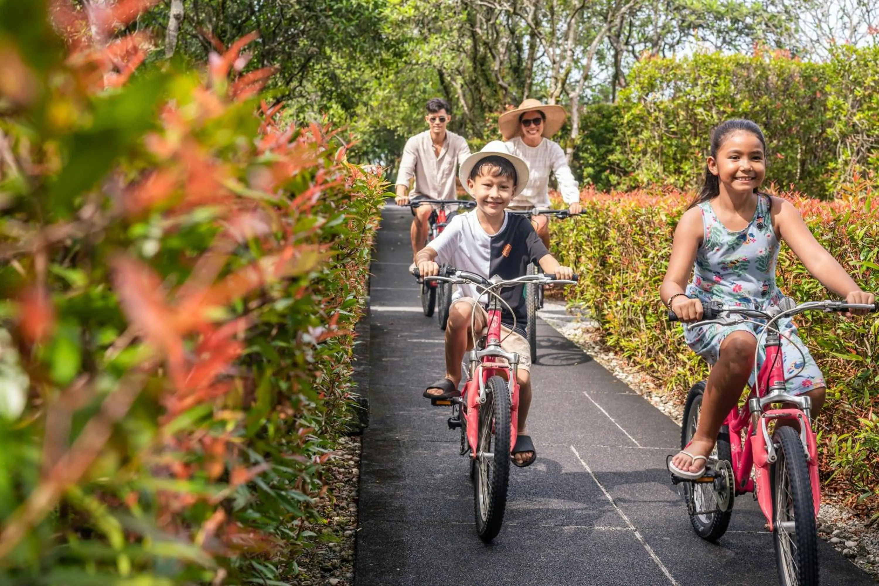 Cycling in Marriott Vacation Club, Khao Lak Beach Resort