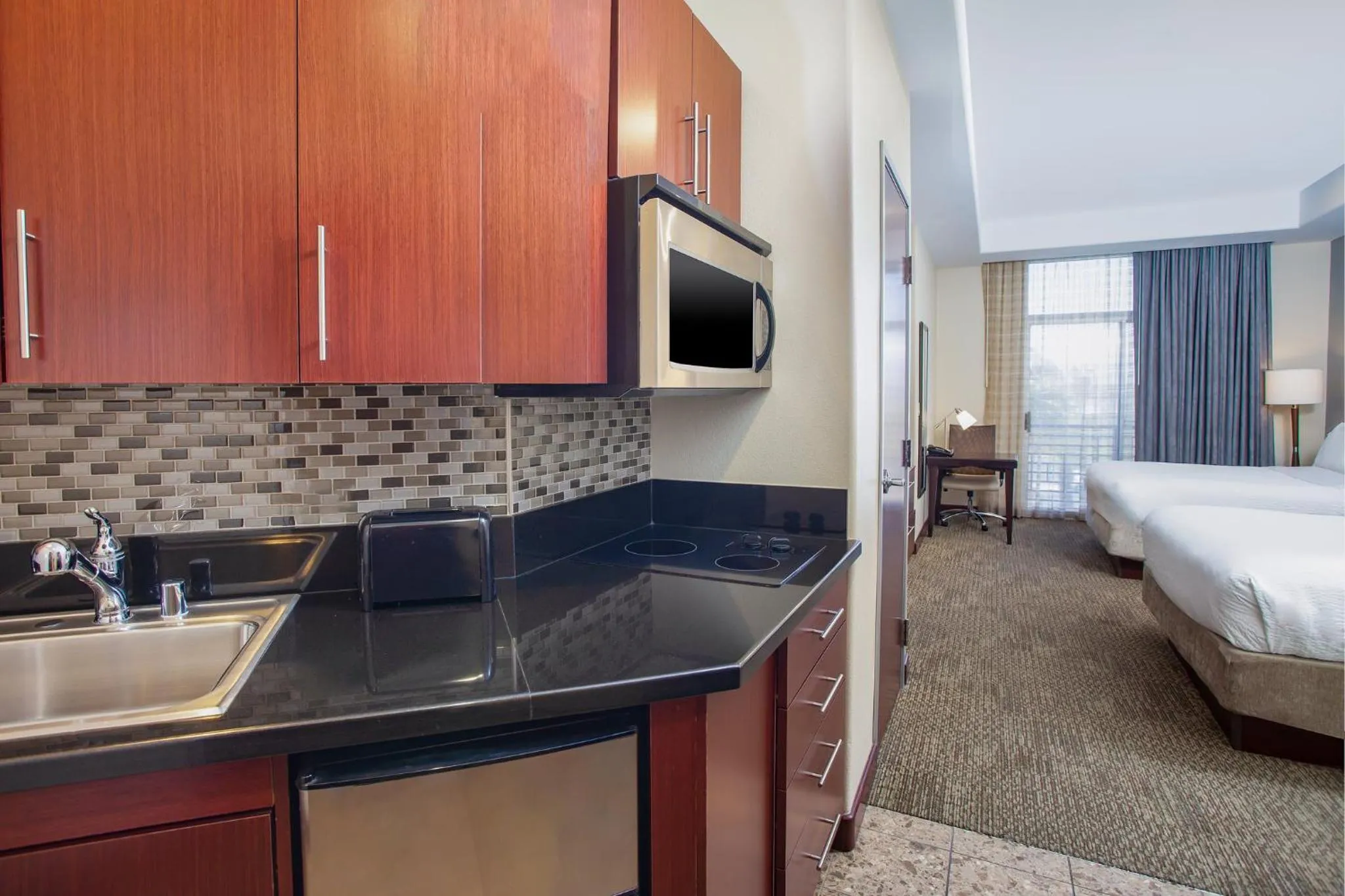 Photo of the whole room, Bed in Staybridge Suites Las Vegas - Stadium District