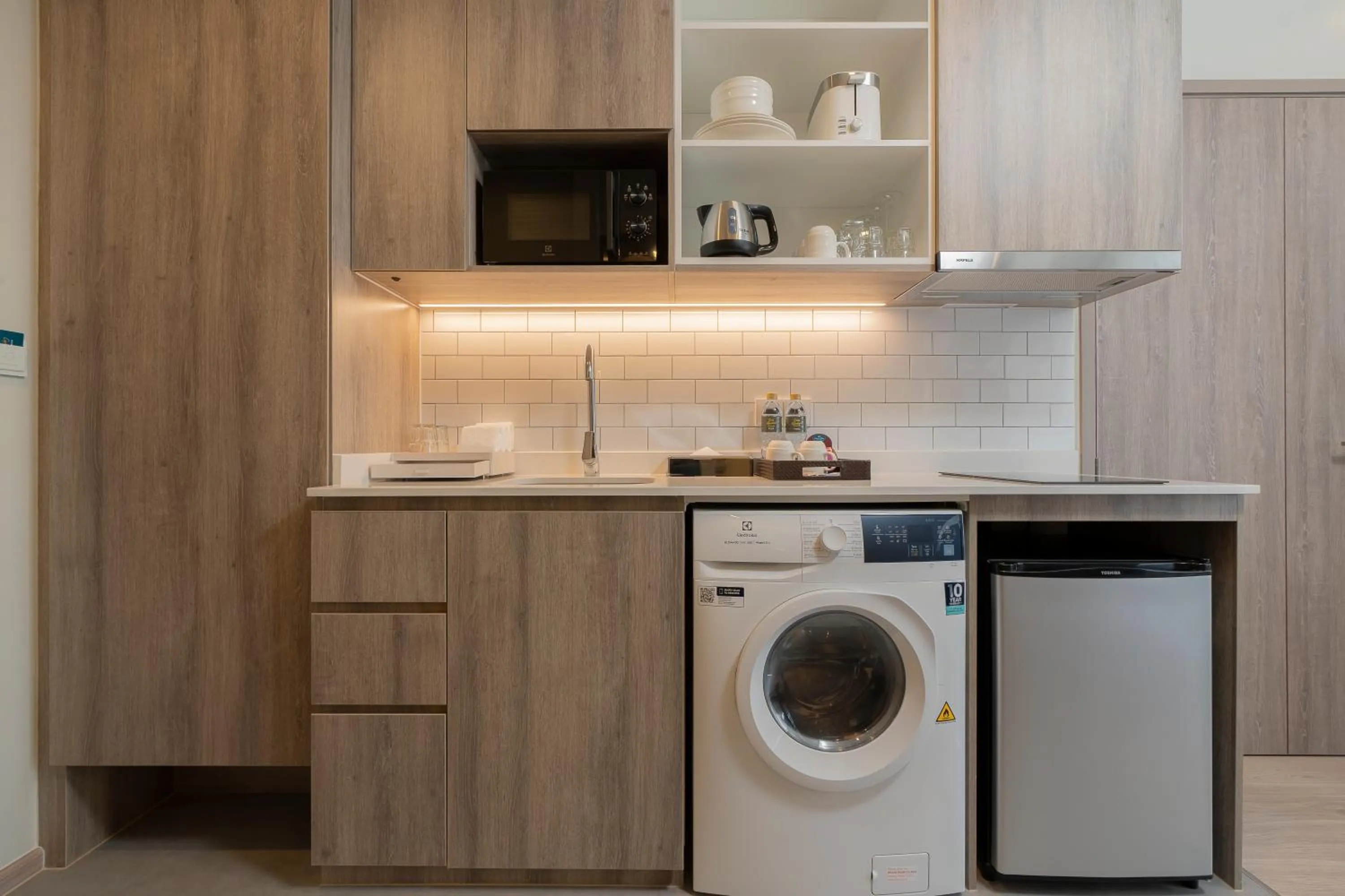 Kitchen or kitchenette in Staybridge Suites Bangkok Sukhumvit by IHG