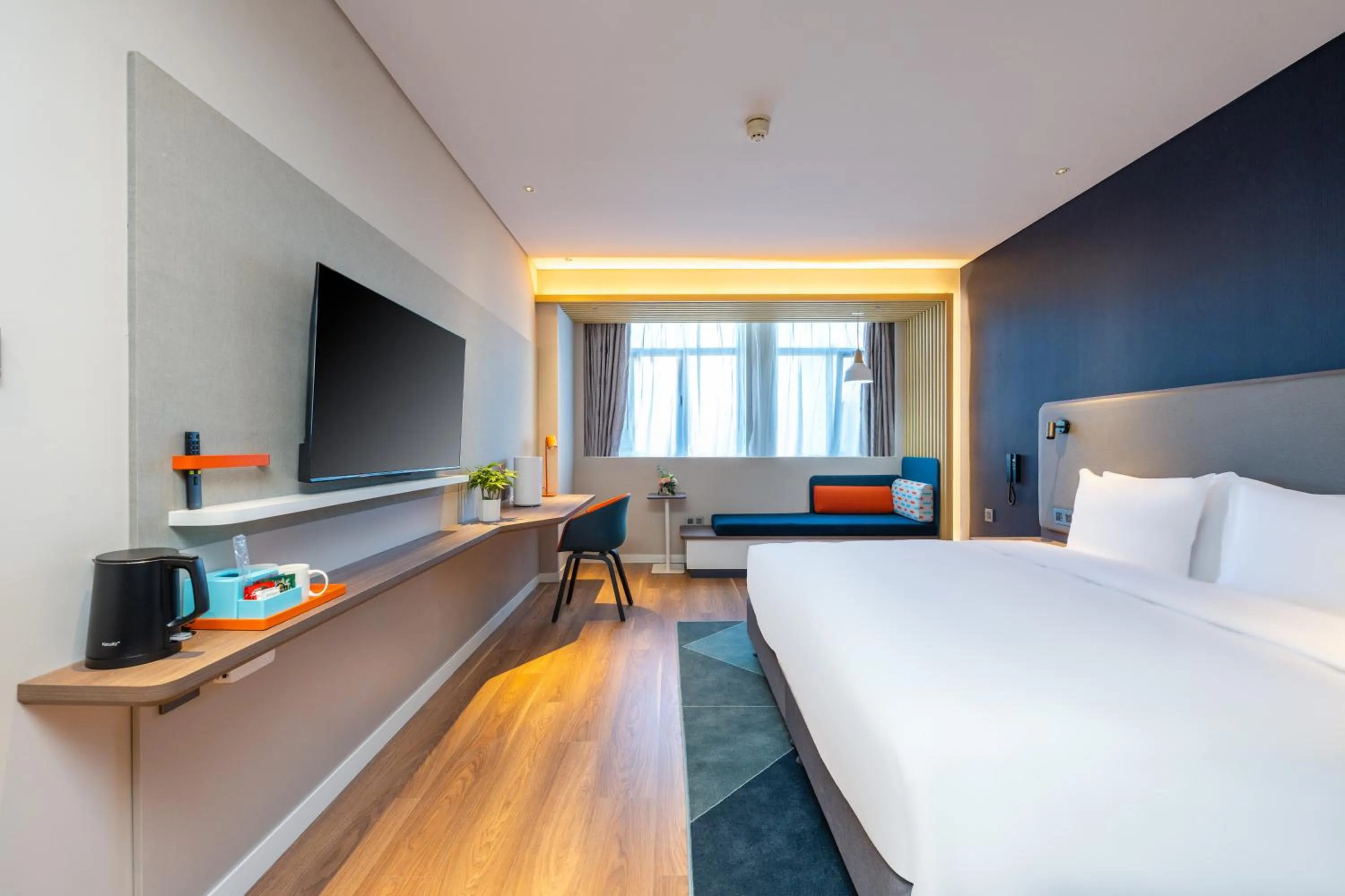 Bedroom, Bed in Holiday Inn Express Xinji City Center by IHG
