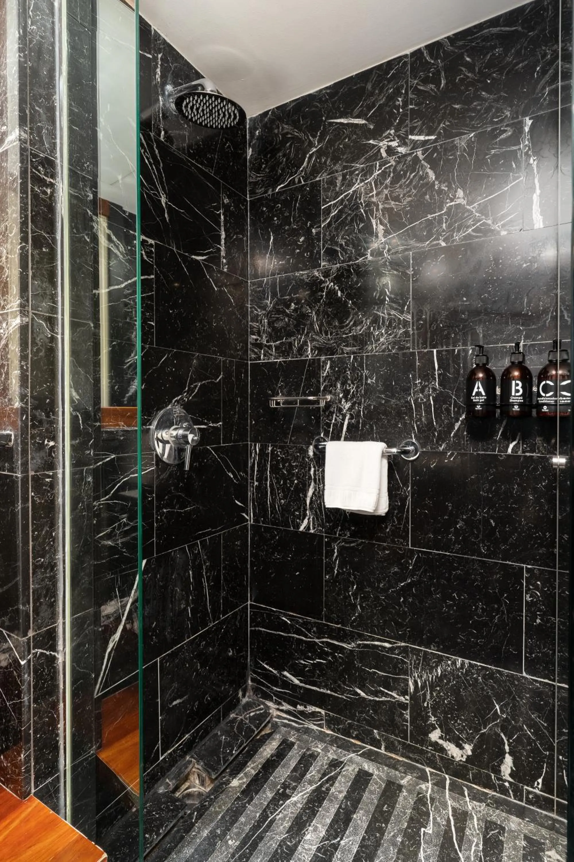 Shower in U232 Hotel