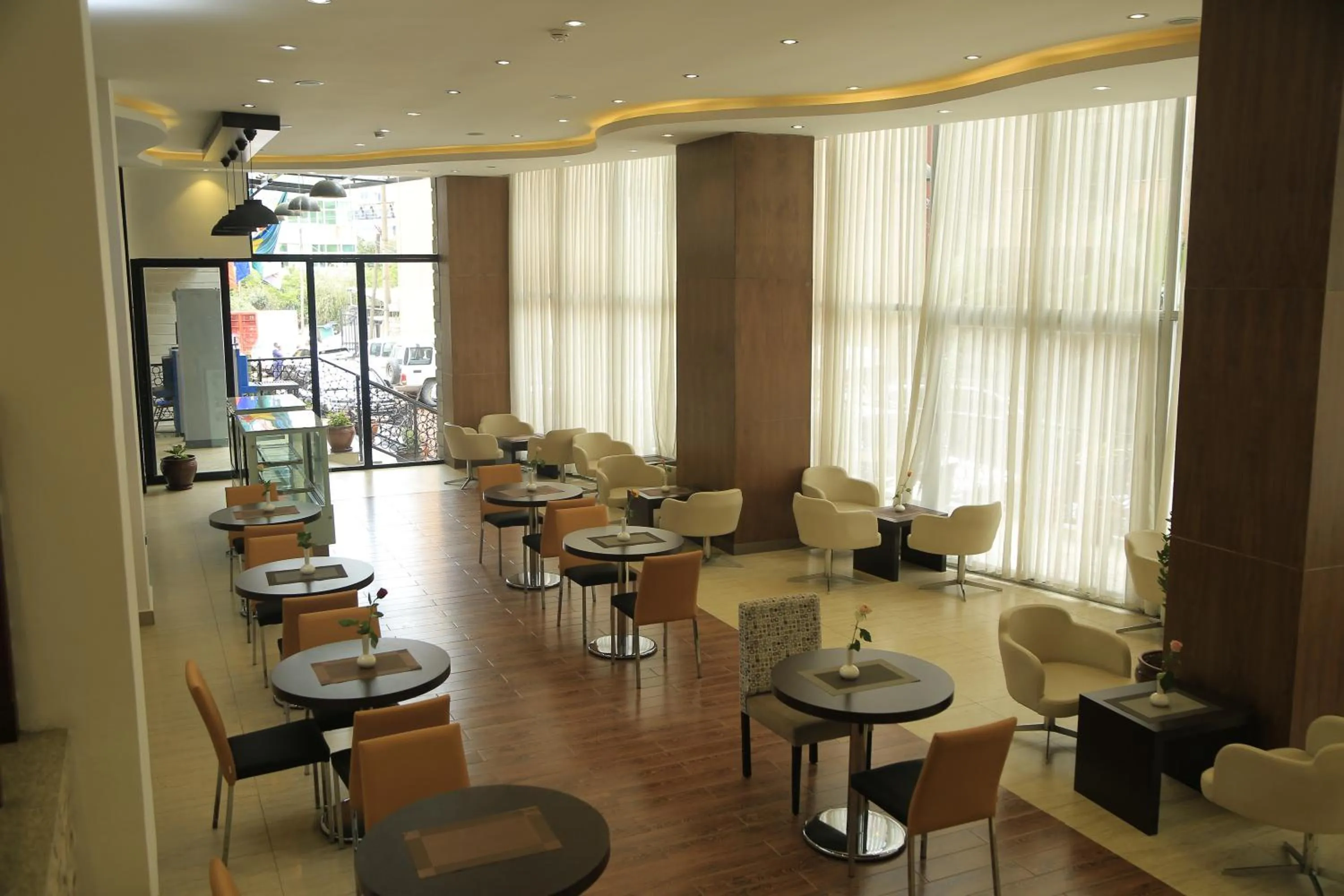 Lounge or bar in Cassiopeia Hotel