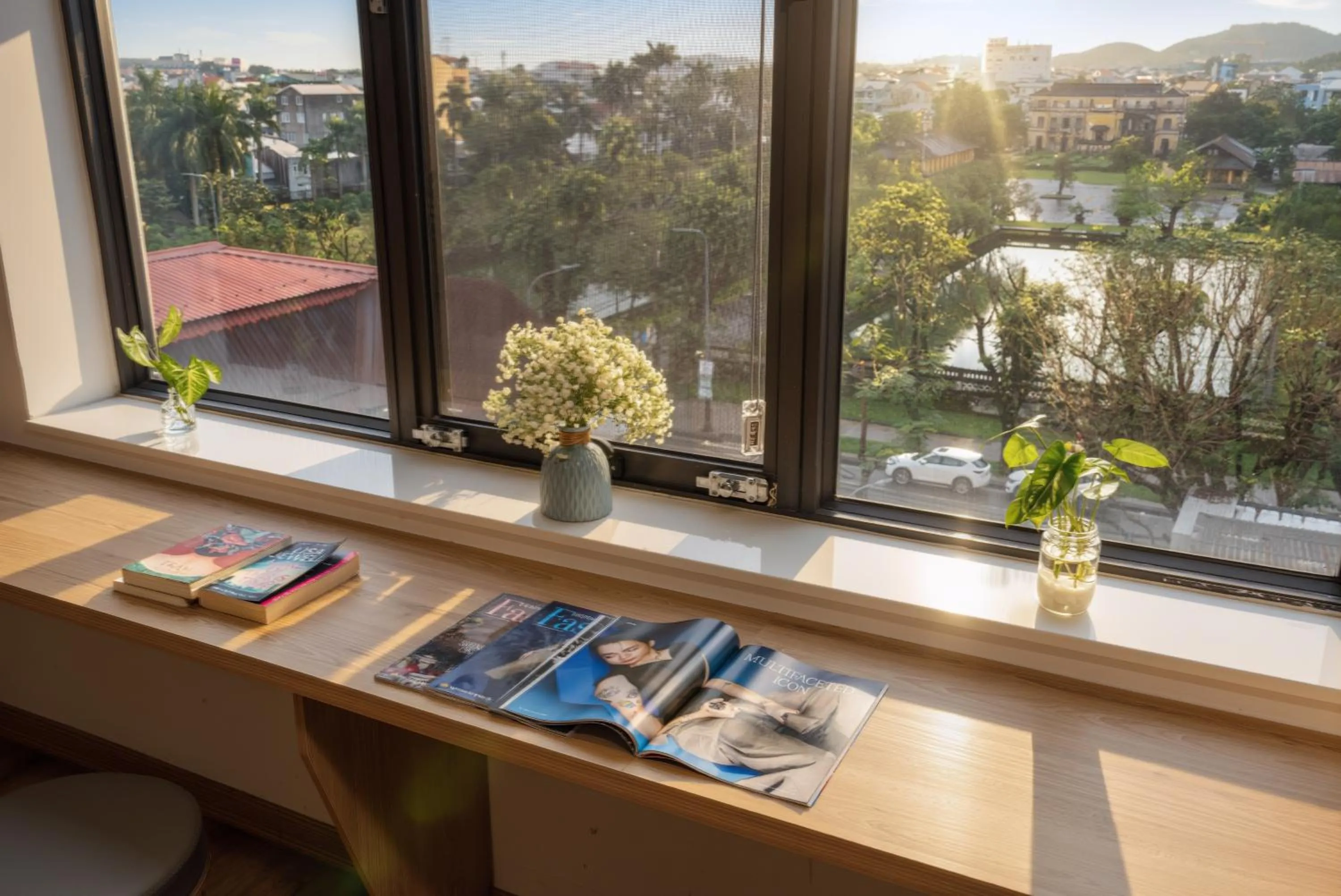 Dining area in KLY Hotel