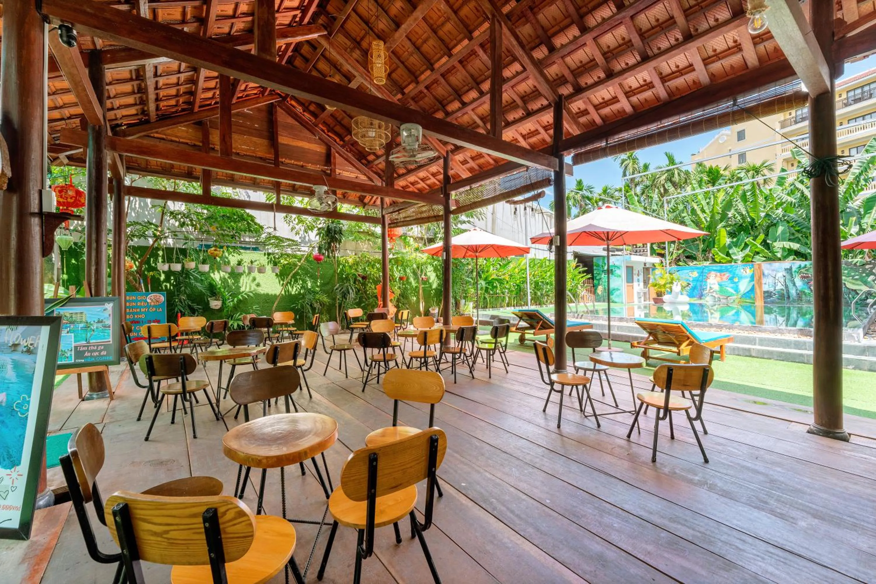 Restaurant/places to eat in Alley Garden Homestay Hoi An