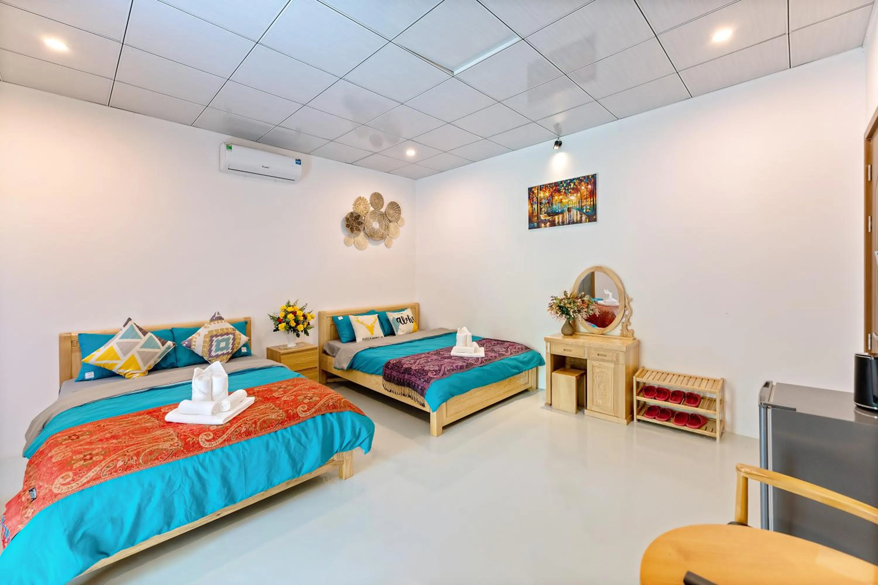 Photo of the whole room, Bed in Alley Garden Homestay Hoi An