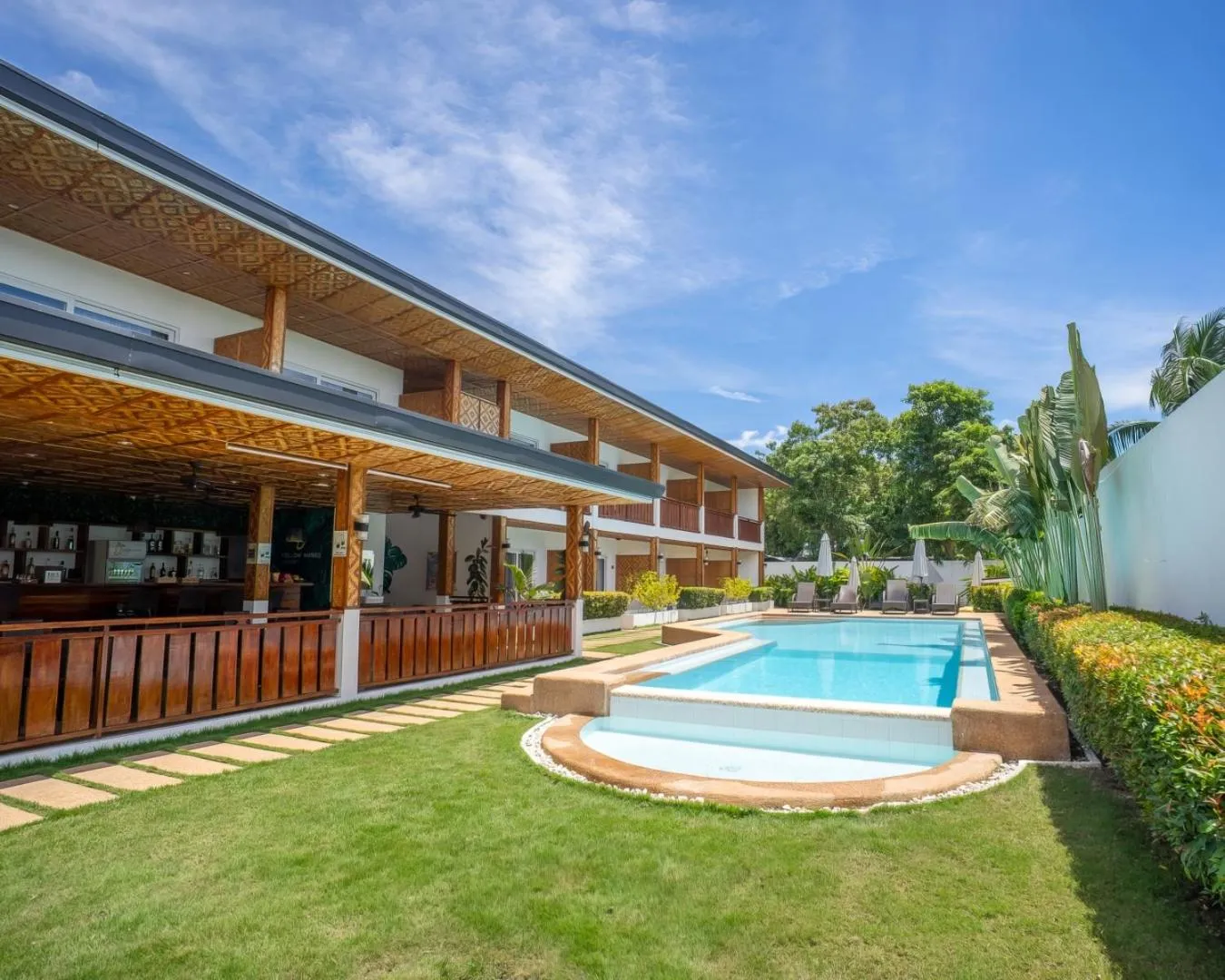 Property building in Yellow Mango Resort Bohol