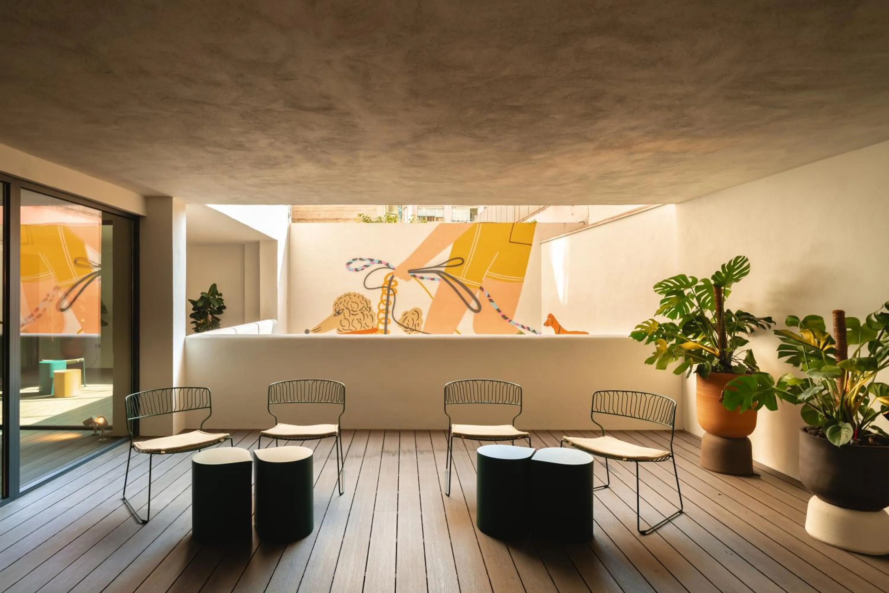 Seating area in Onix Fira