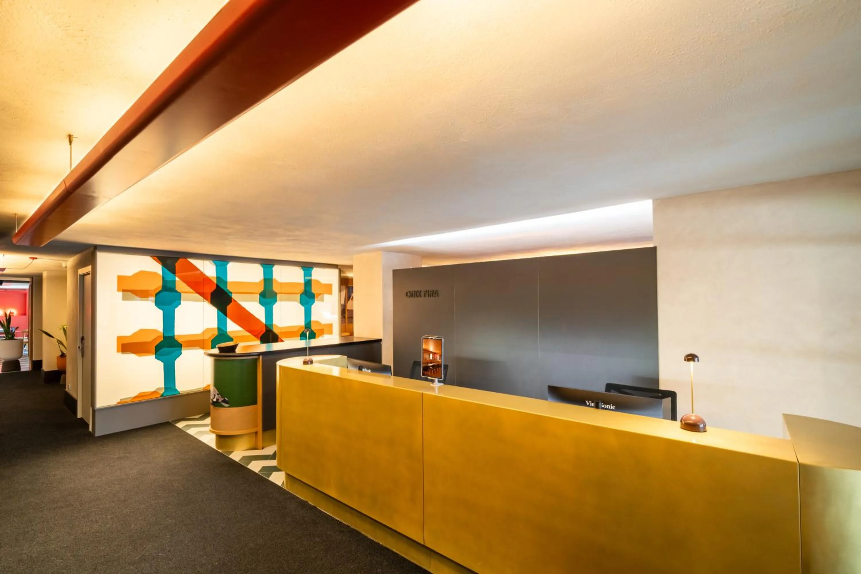 Lobby or reception in Onix Fira