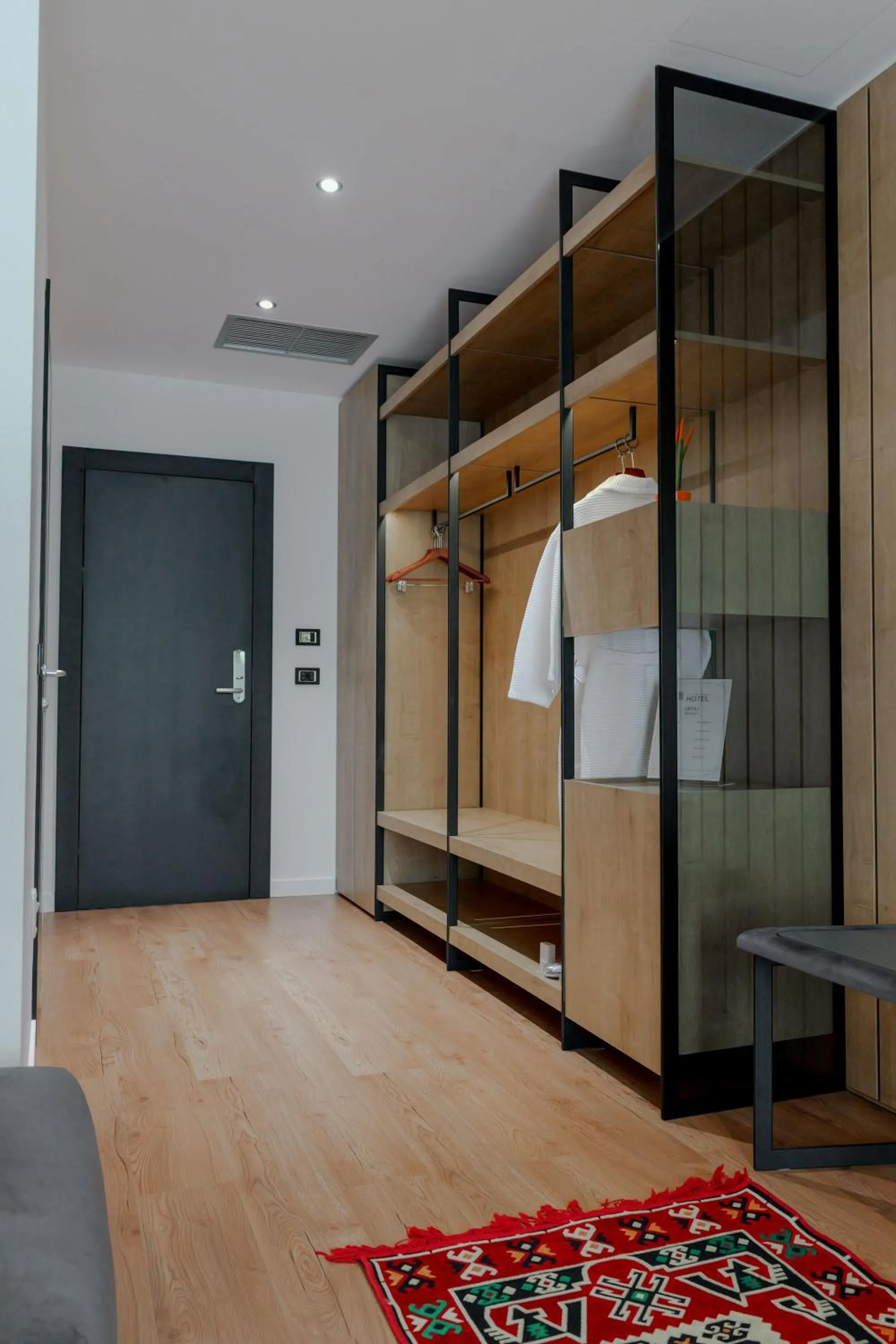 Bed in Hotel Uji Ftohte Tepelene