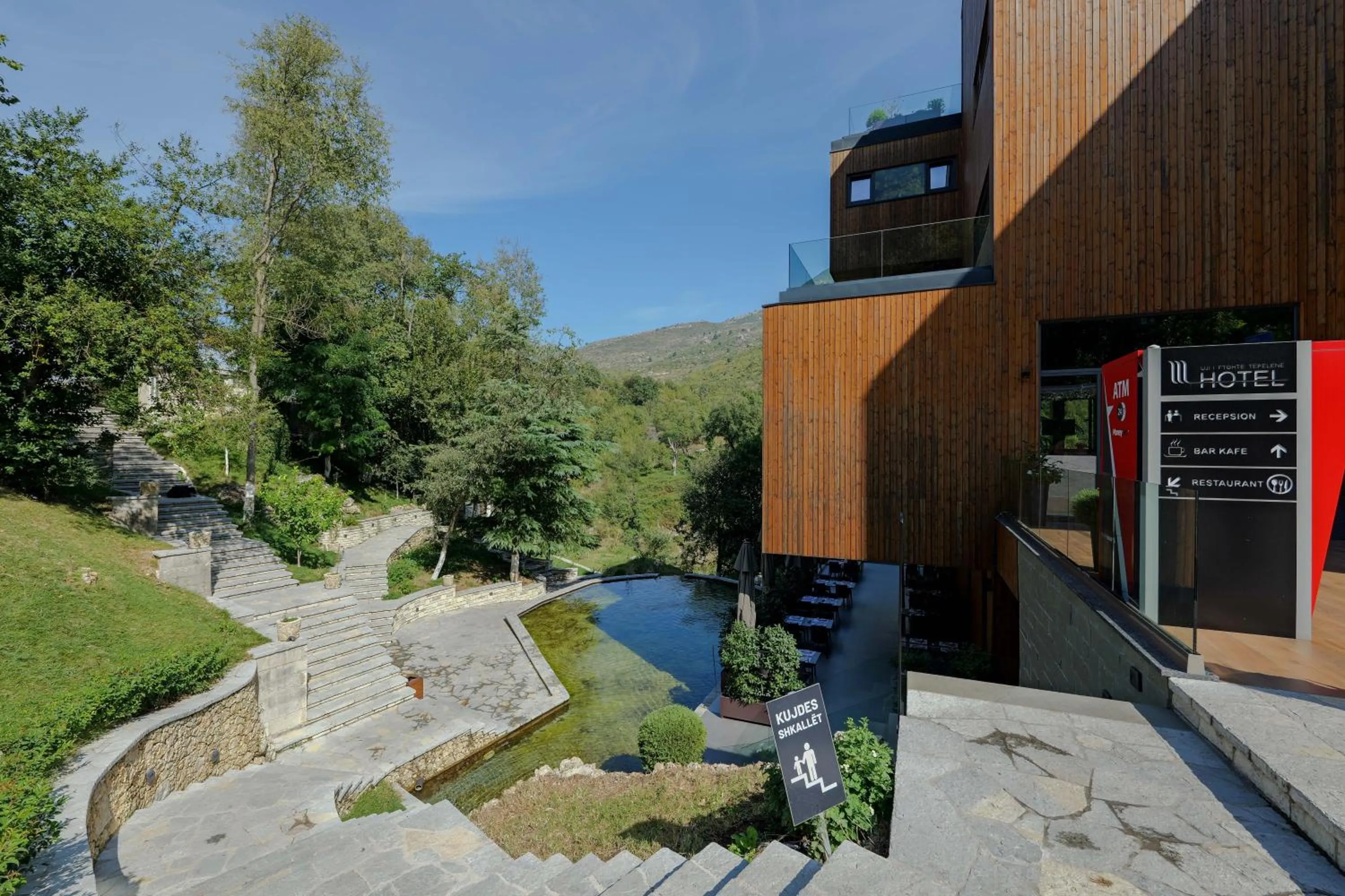 Property building in Hotel Uji Ftohte Tepelene