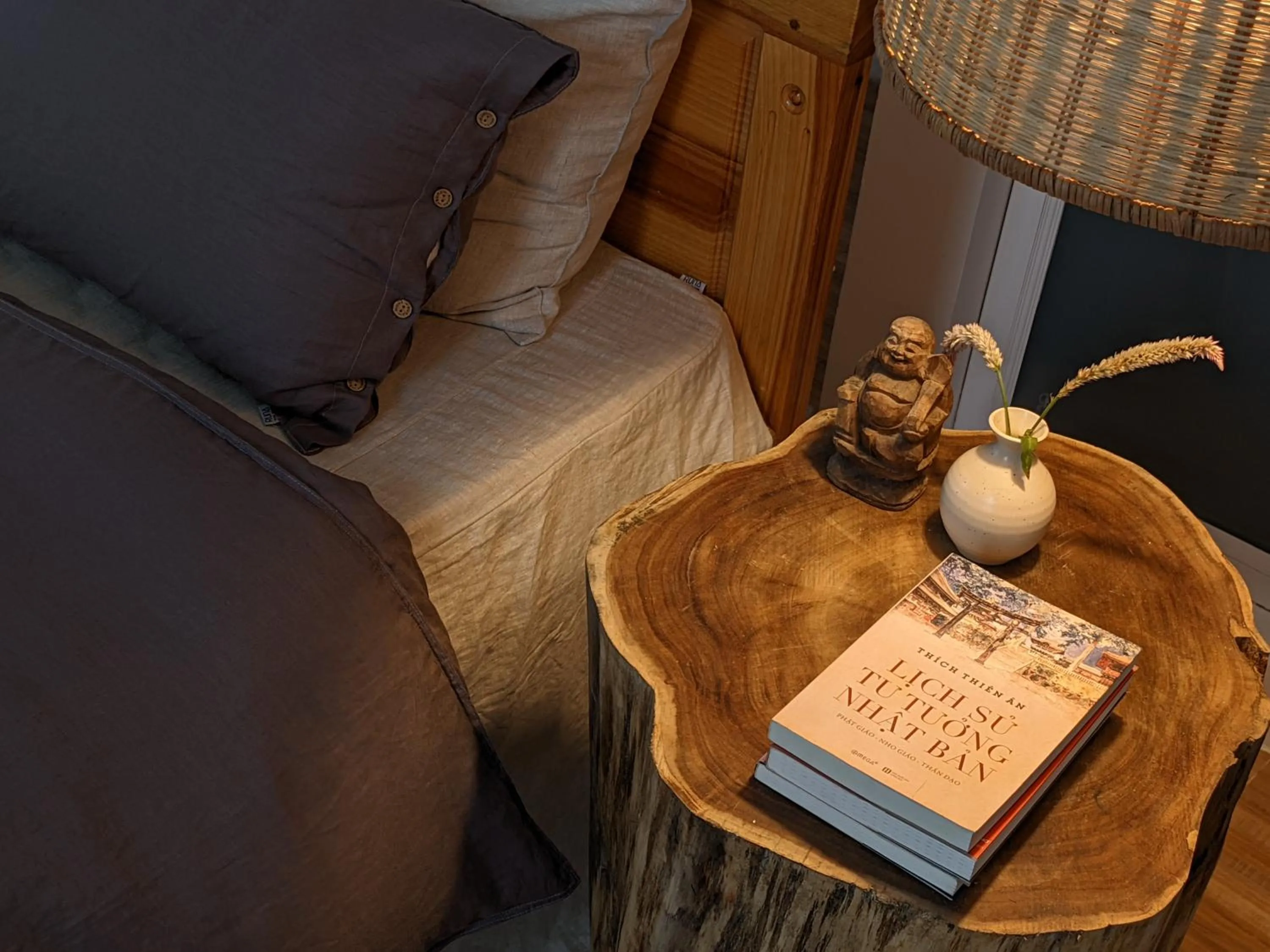 Seating area in Metta Homestay Hue