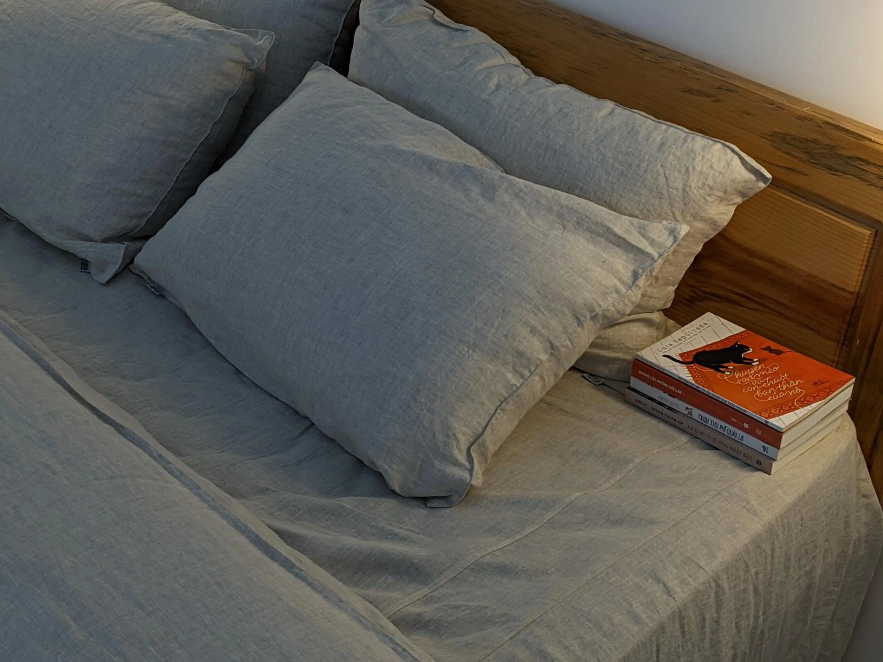 Bed in Metta Homestay Hue