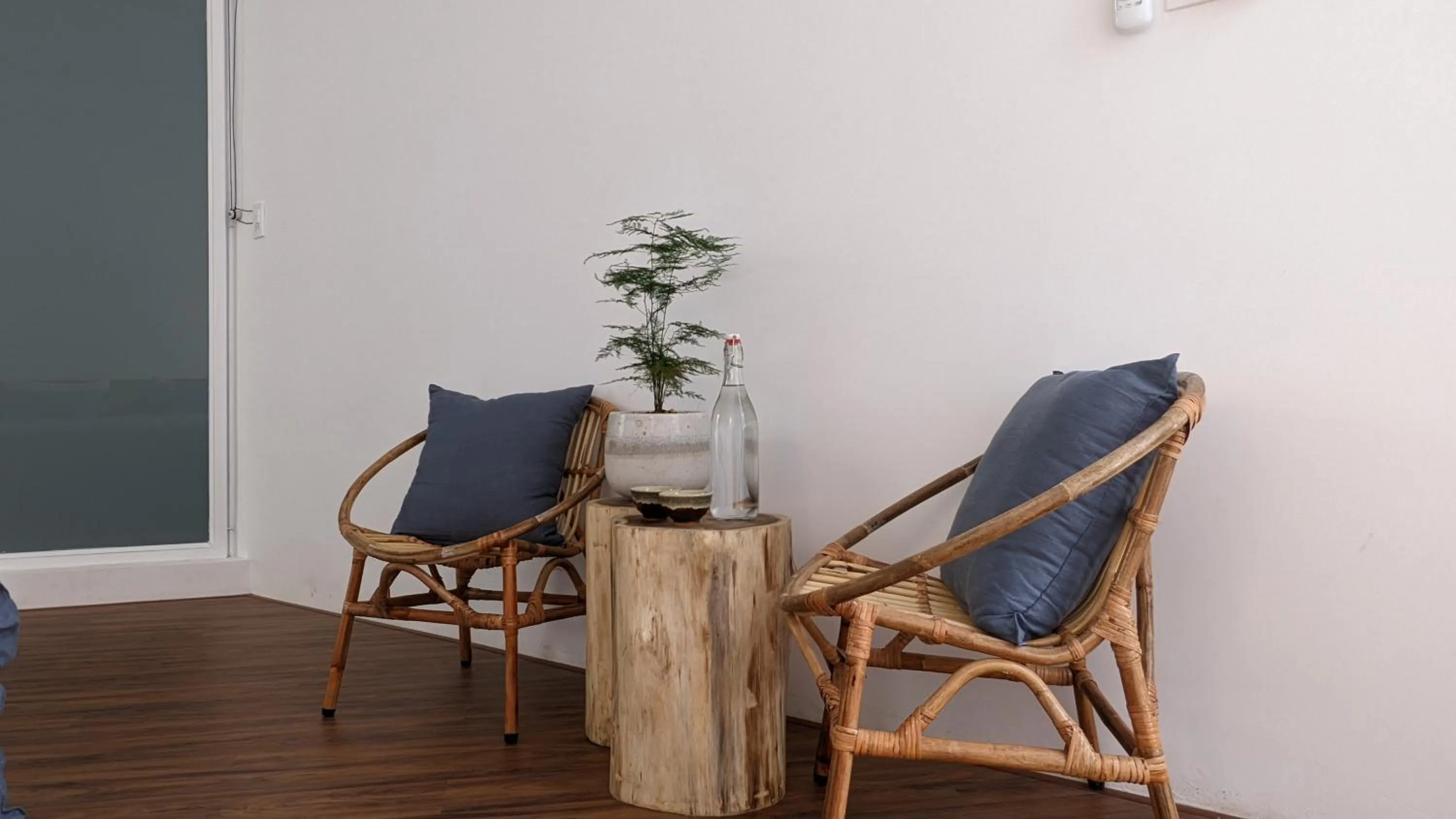 Seating area in Metta Homestay Hue