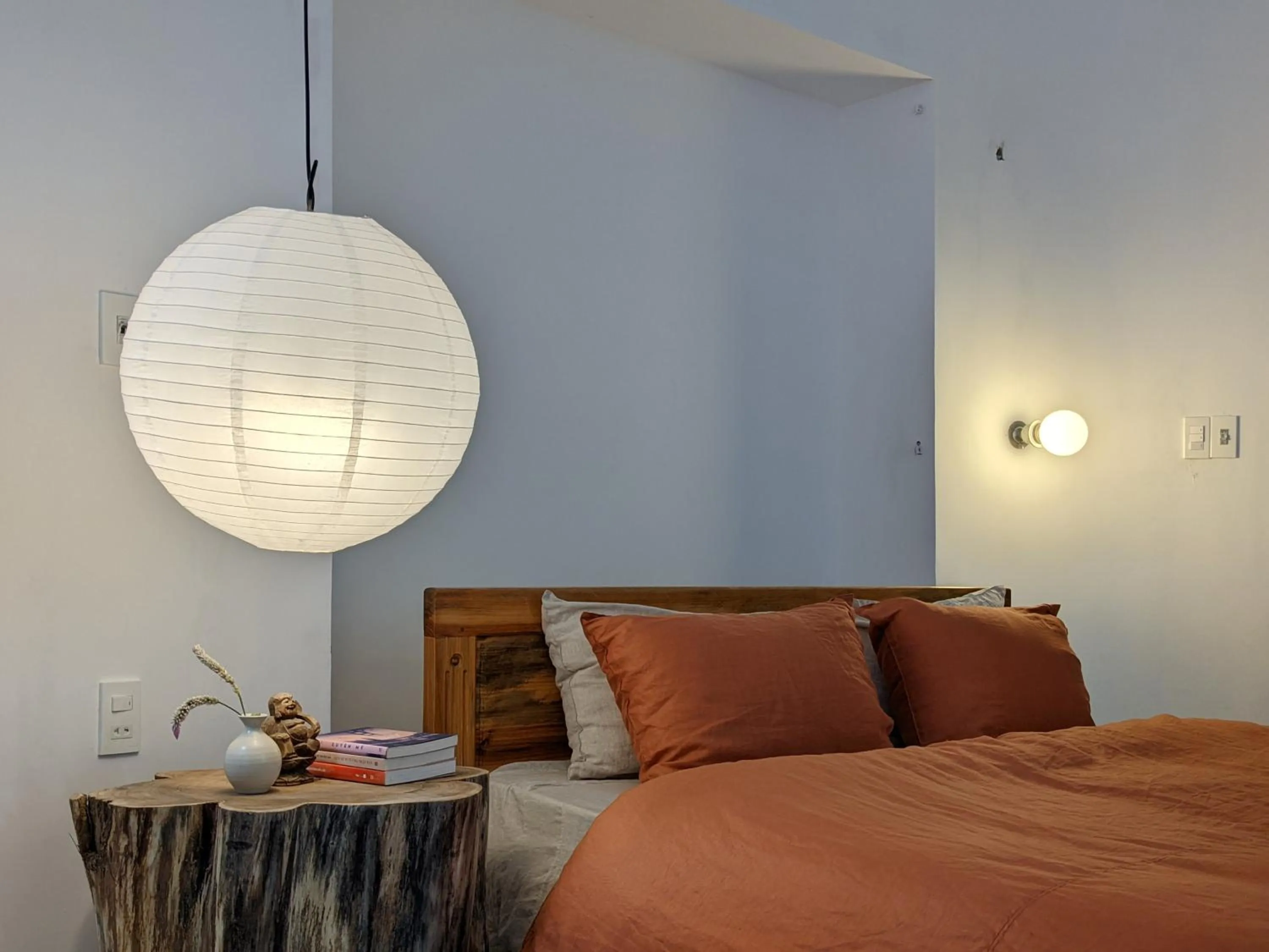 Bed in Metta Homestay Hue