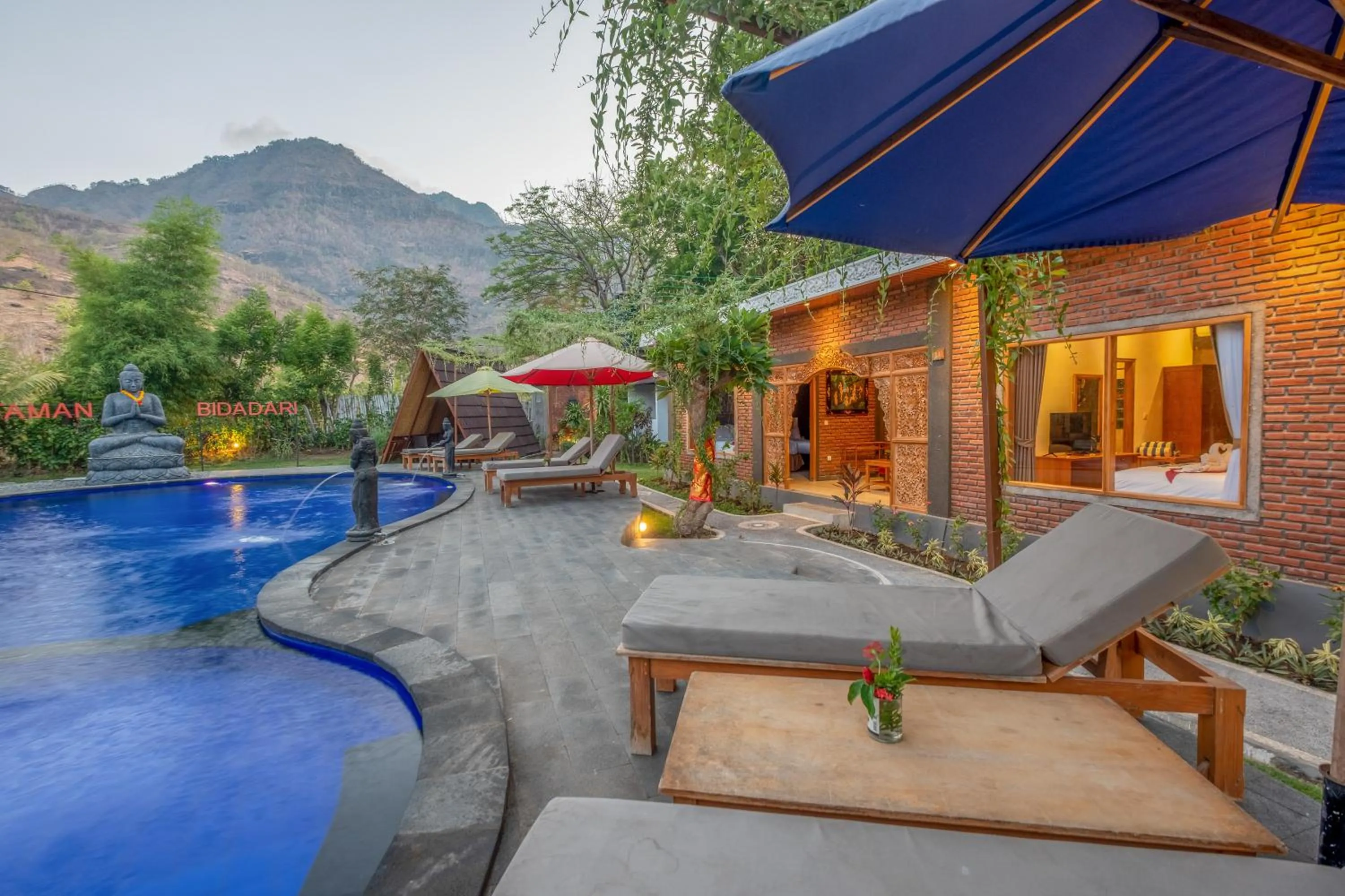 Swimming pool in Taman Bidadari Eco Wellness