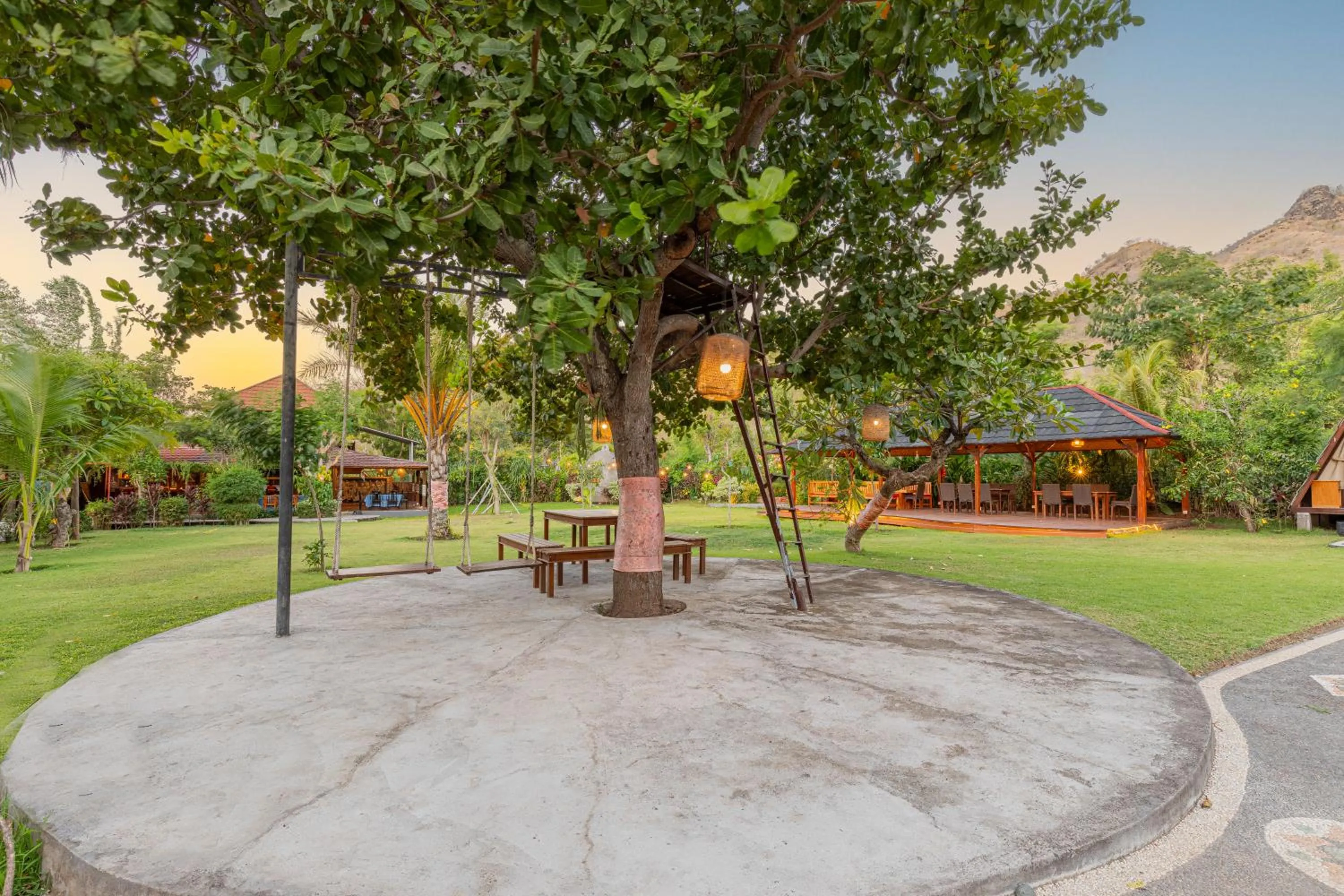 Garden in Taman Bidadari Eco Wellness