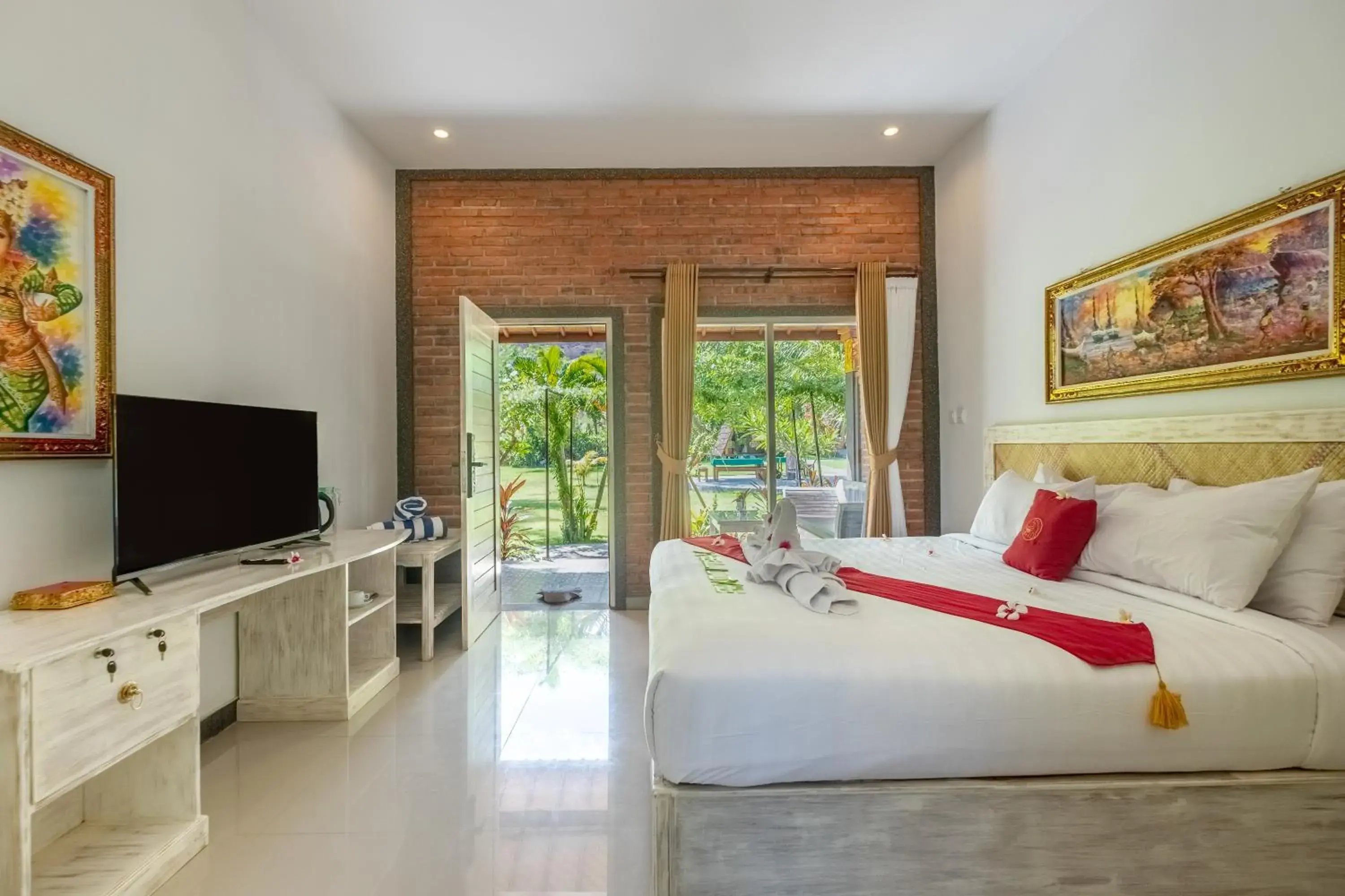 Deluxe Double or Twin Room with Pool Access in Taman Bidadari Eco Wellness Deluxe Double or Twin Room with Pool Access in Taman Bidadari Eco Wellness