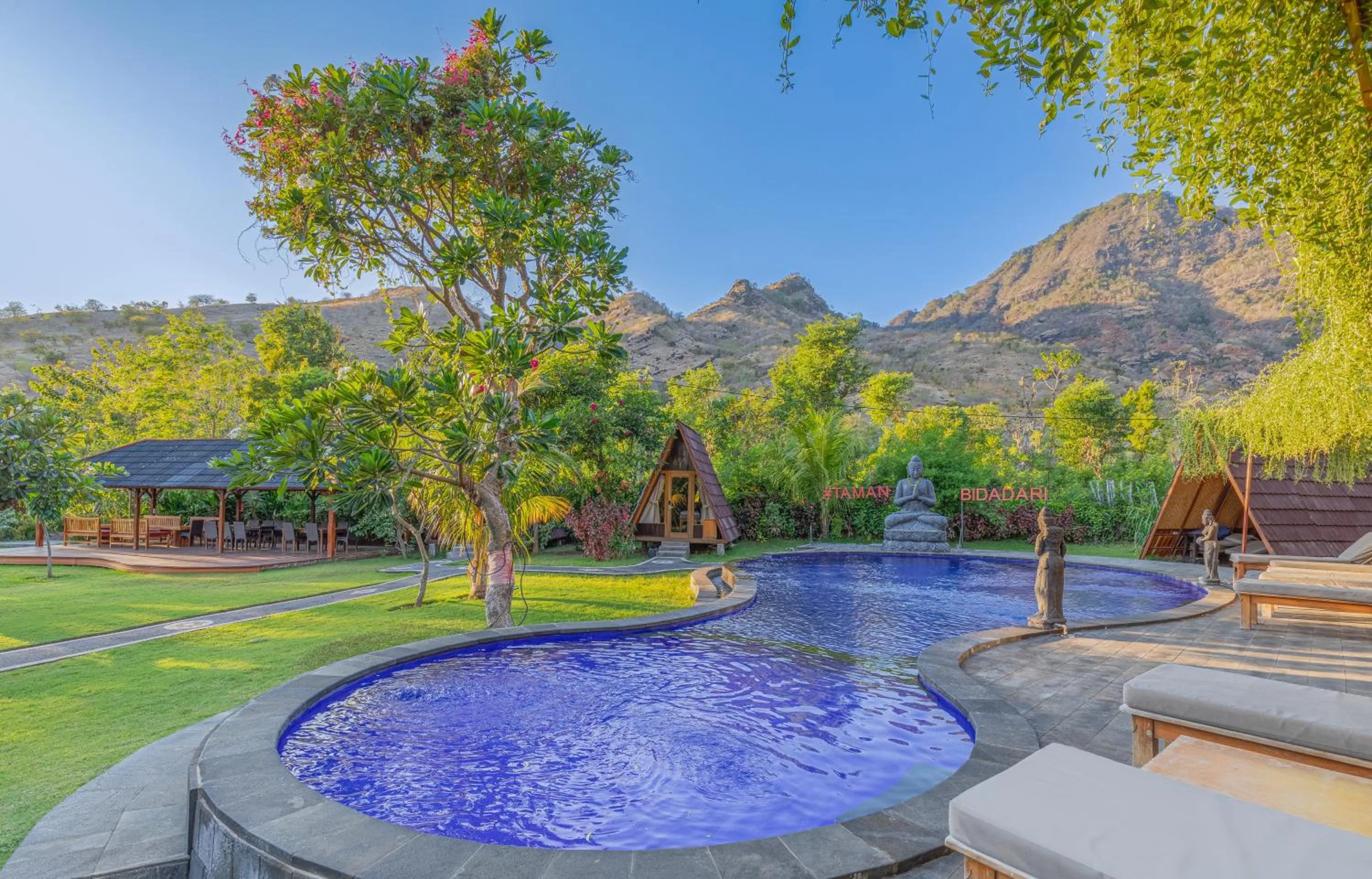 Swimming pool in Taman Bidadari Eco Wellness