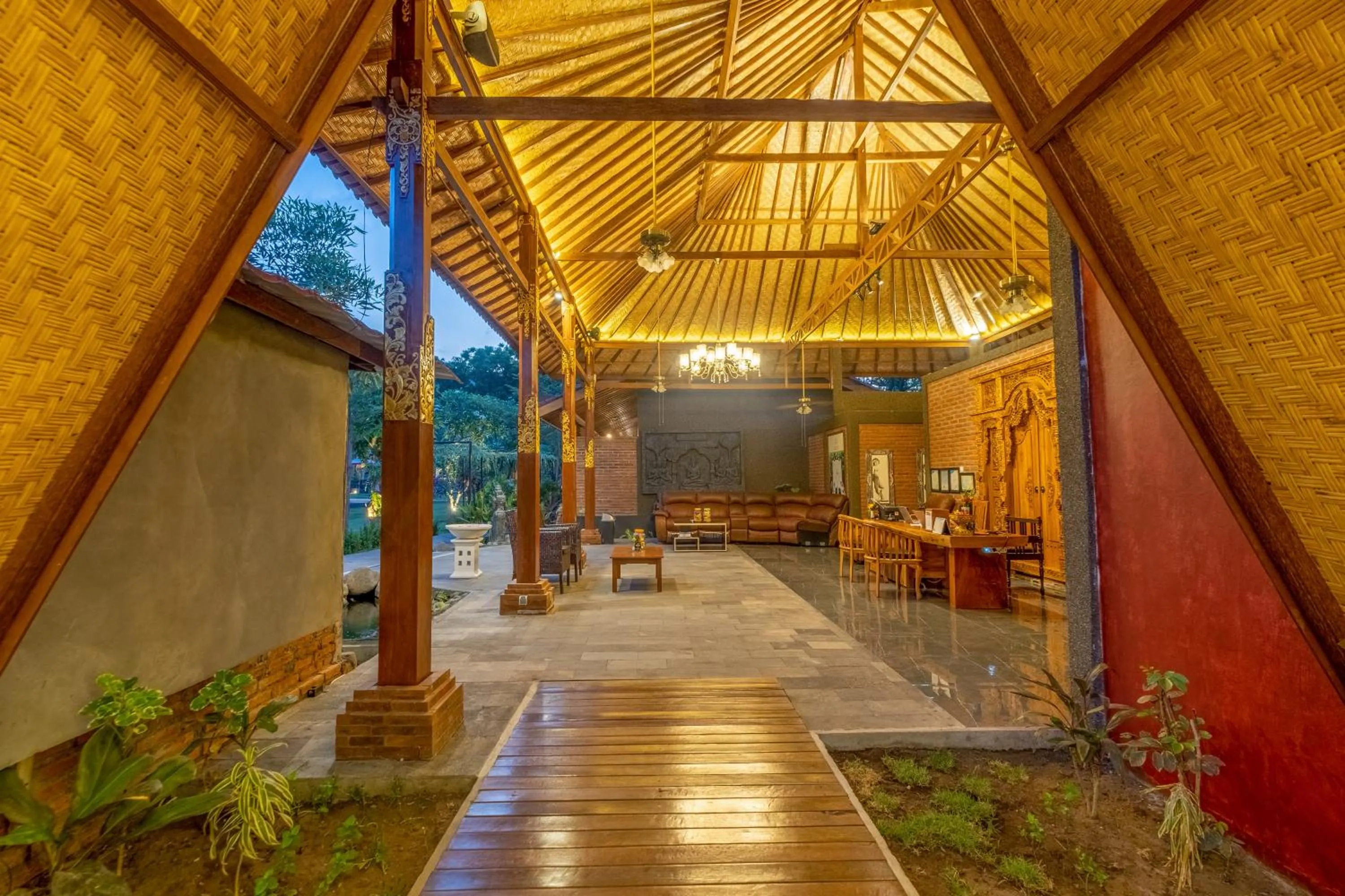 Living room in Taman Bidadari Eco Wellness