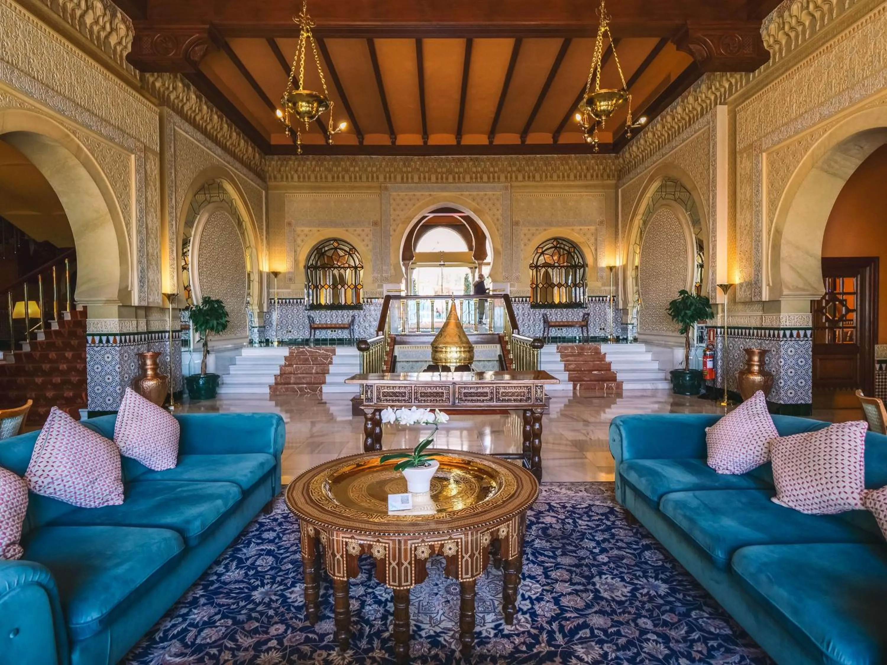 Lobby or reception in Alhambra Palace Hotel