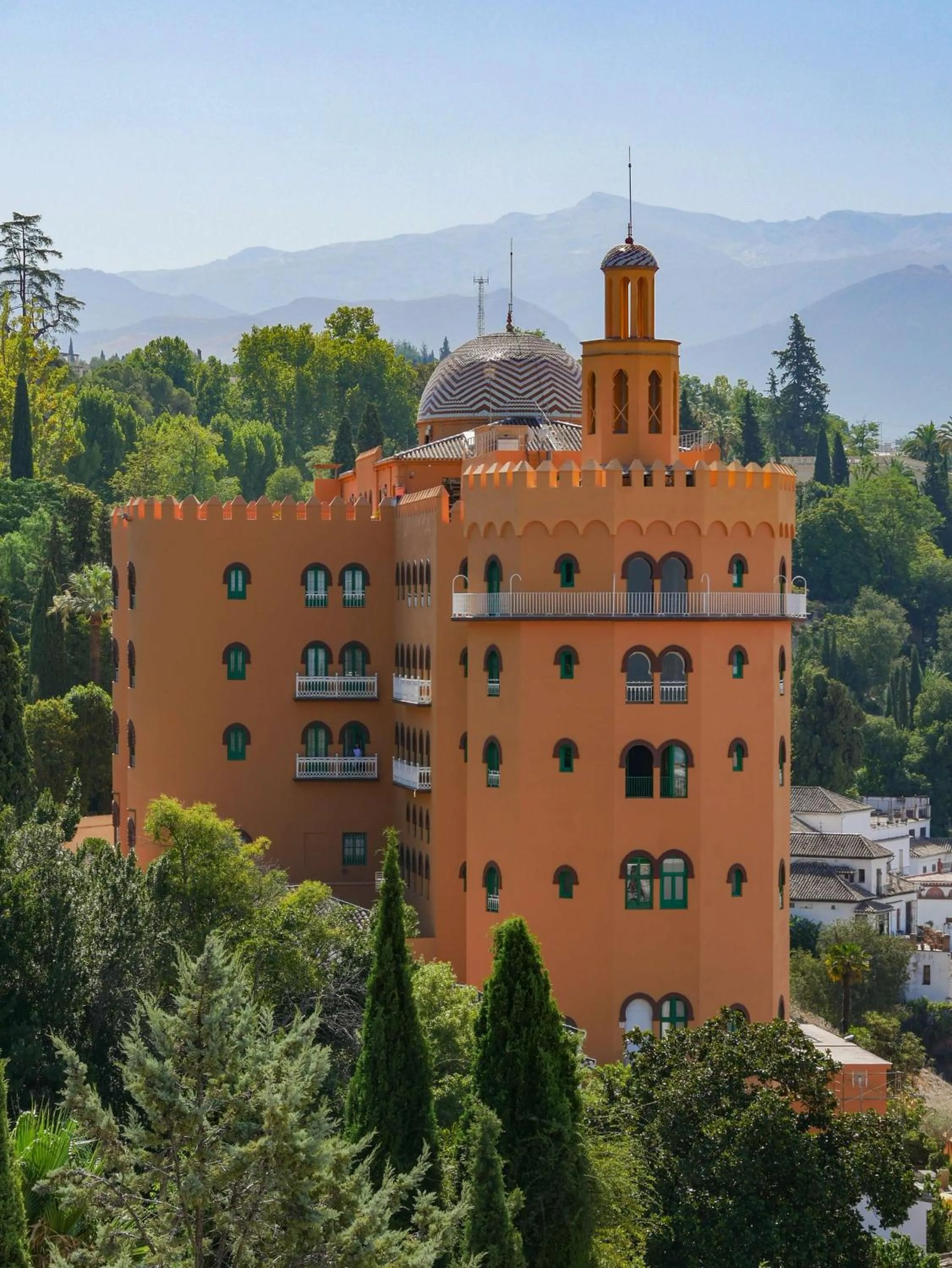 Property building in Alhambra Palace Hotel