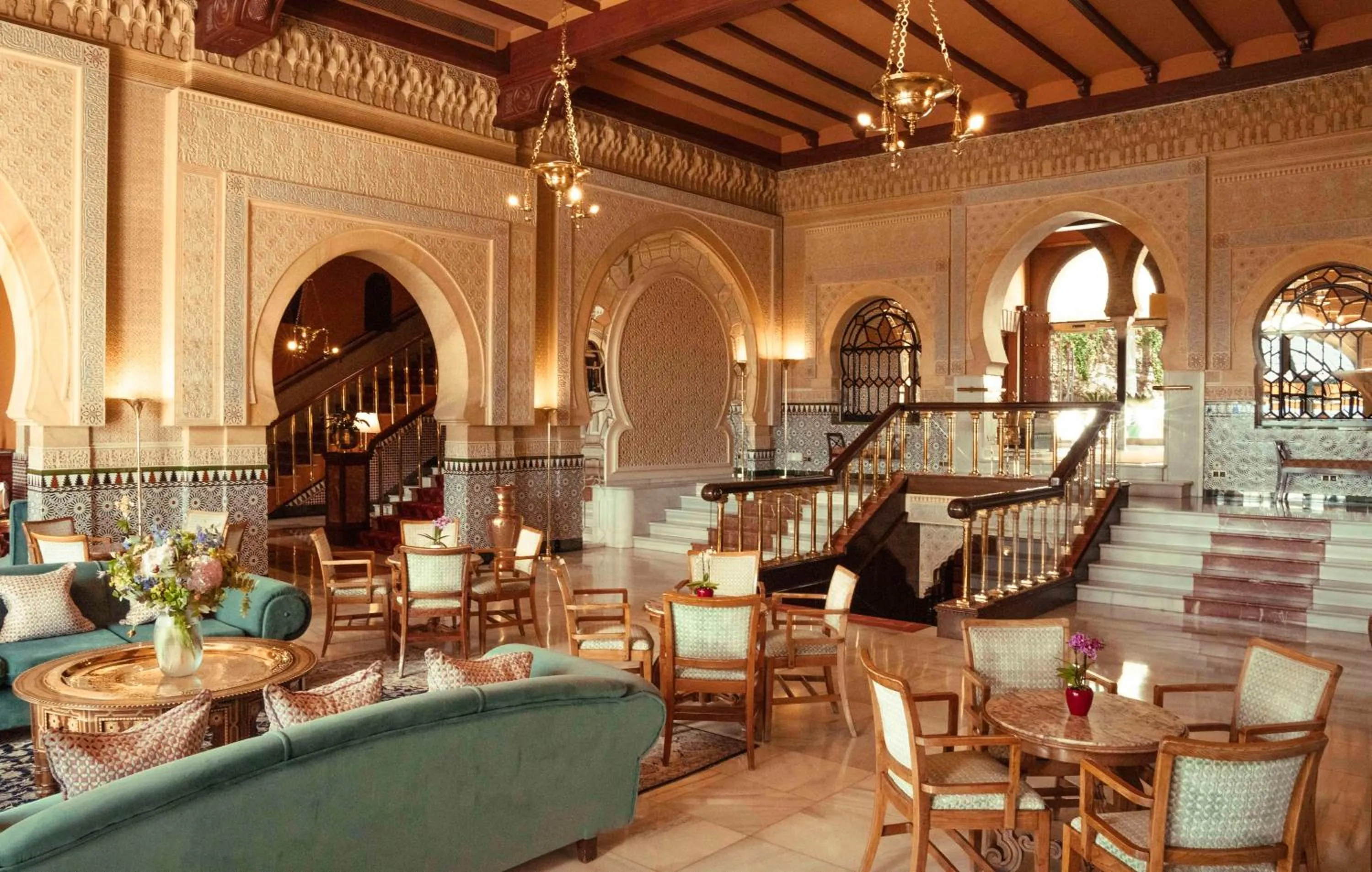 Lobby or reception in Alhambra Palace Hotel