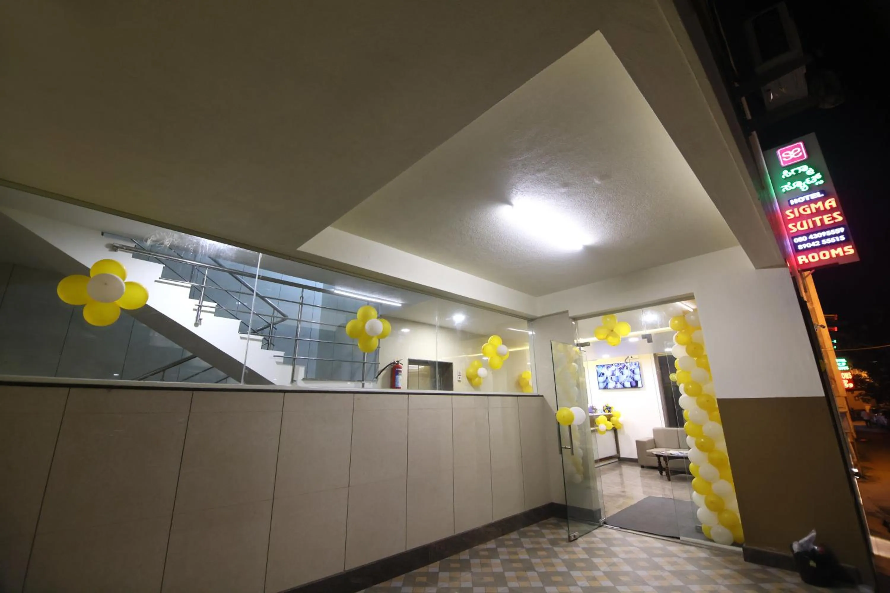 Property building in Hotel Sigma Suites