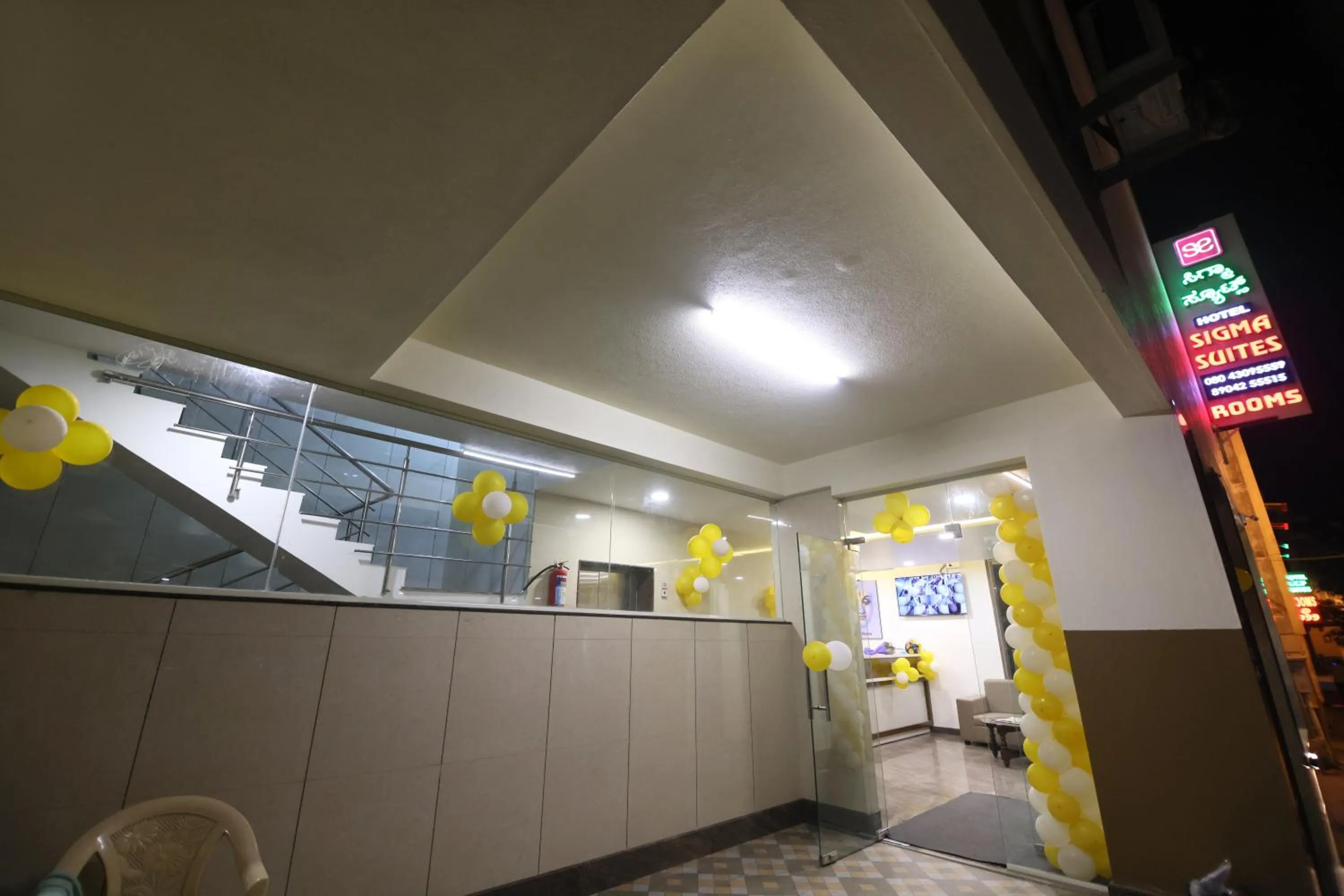 Property building in Hotel Sigma Suites