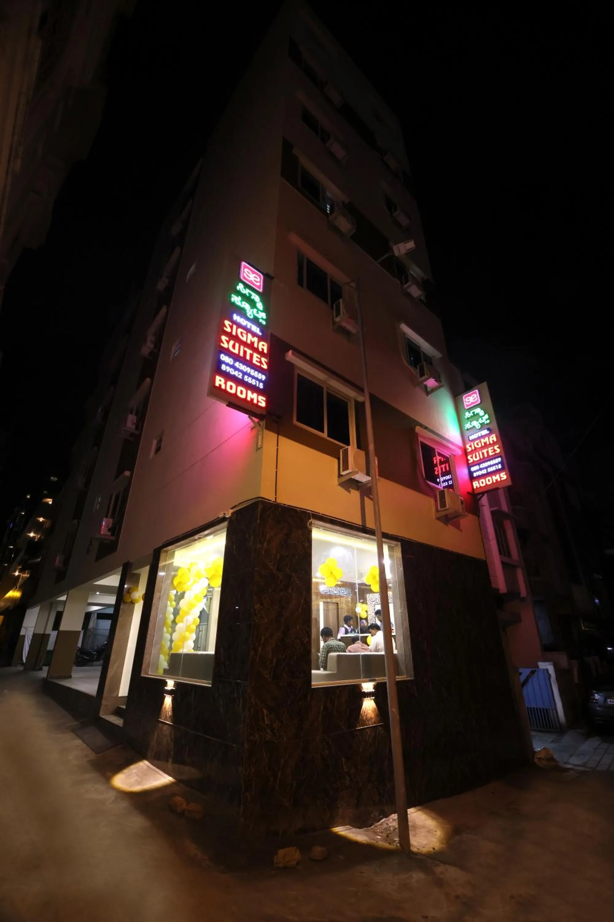 Property building in Hotel Sigma Suites