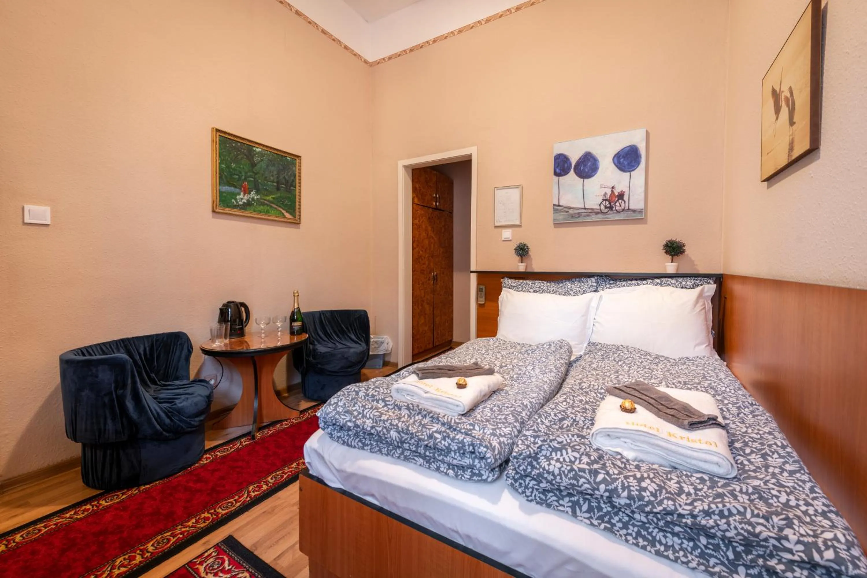 Photo of the whole room in Hotel Kristal Gellért Hill