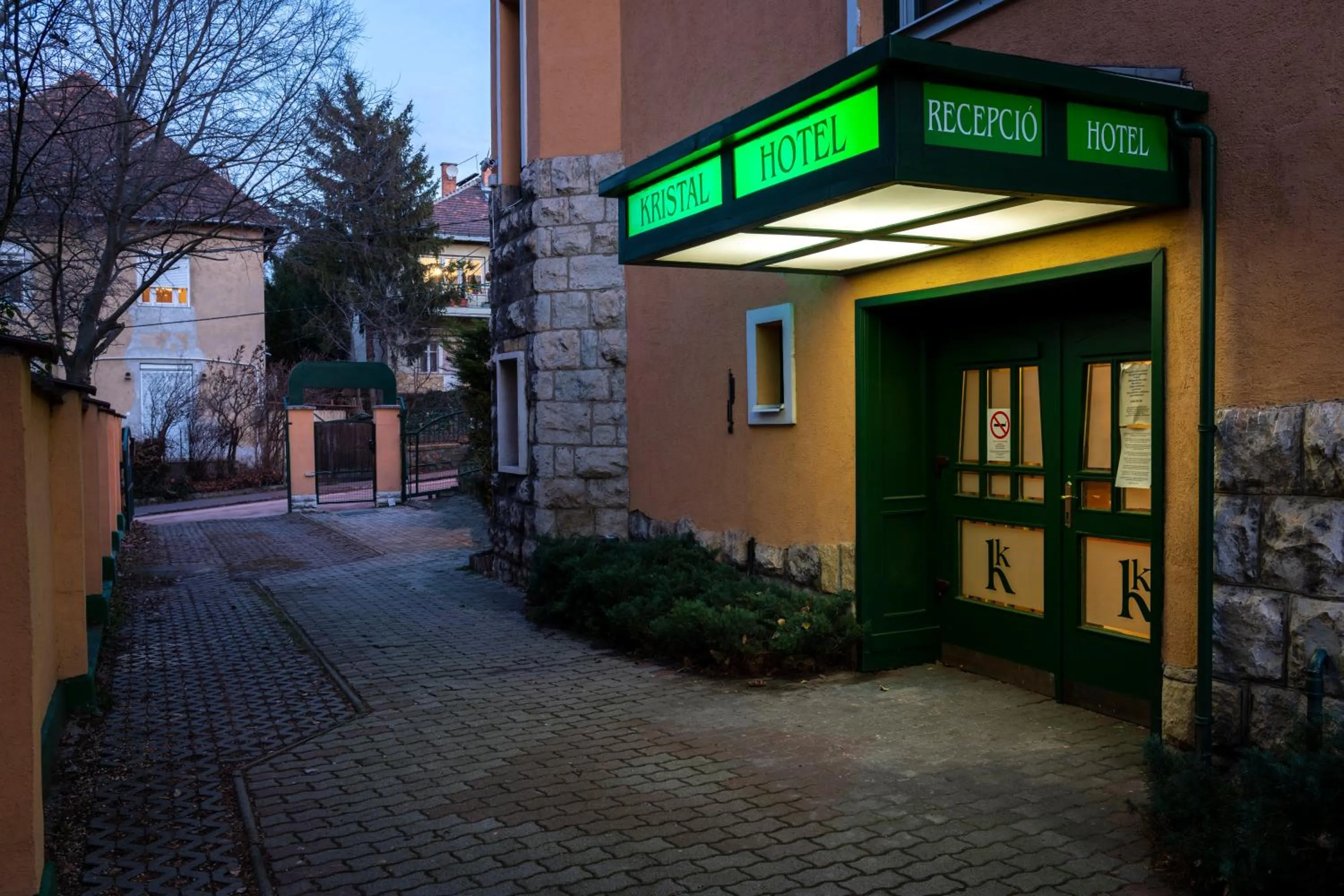 Property building in Hotel Kristal Gellért Hill